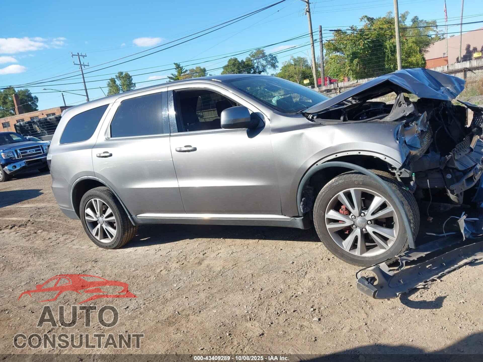DODGE DURANGO 2012 - 1C4RDHAG9CC108884