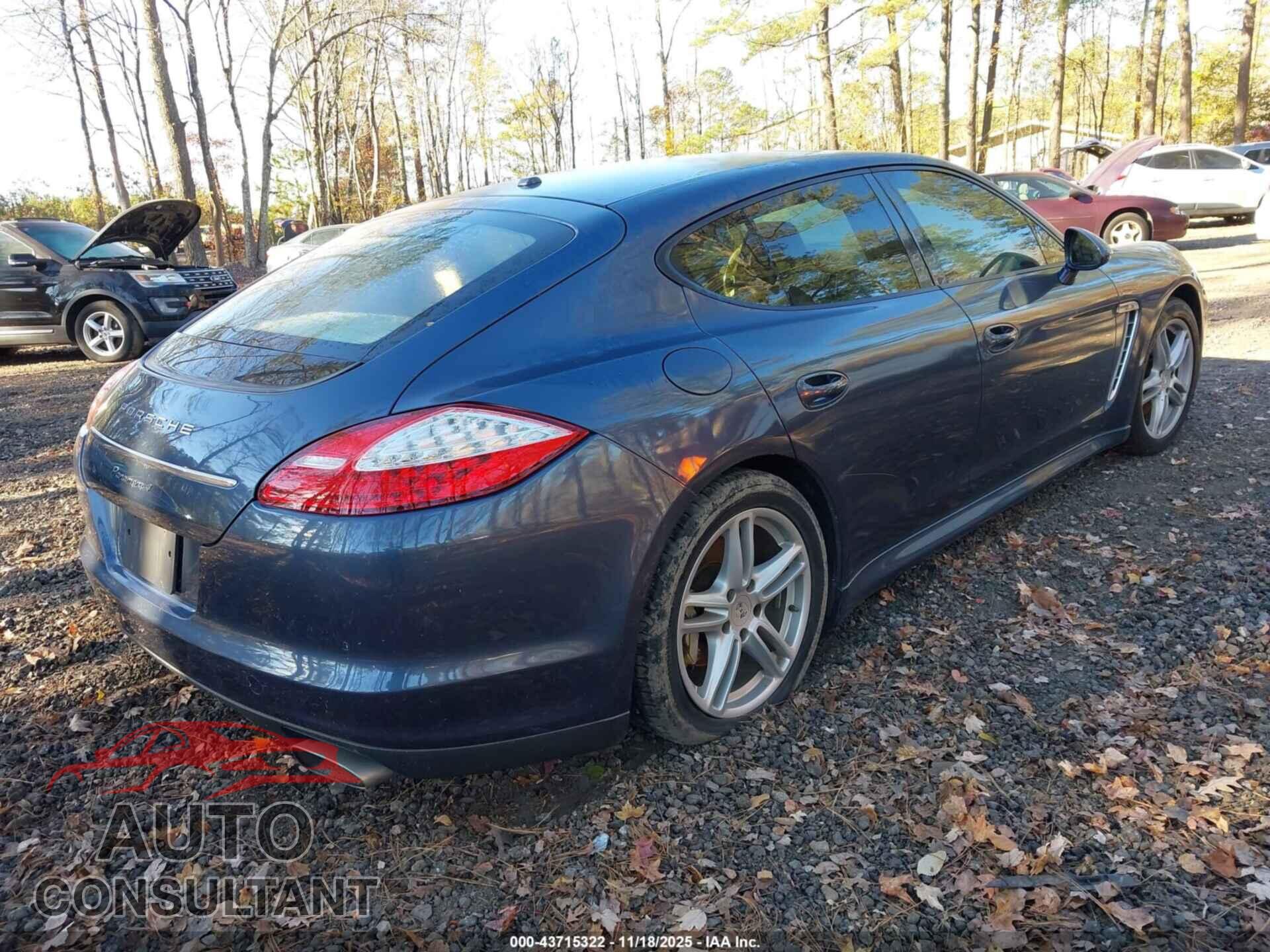PORSCHE PANAMERA 2011 - WP0AA2A74BL010234