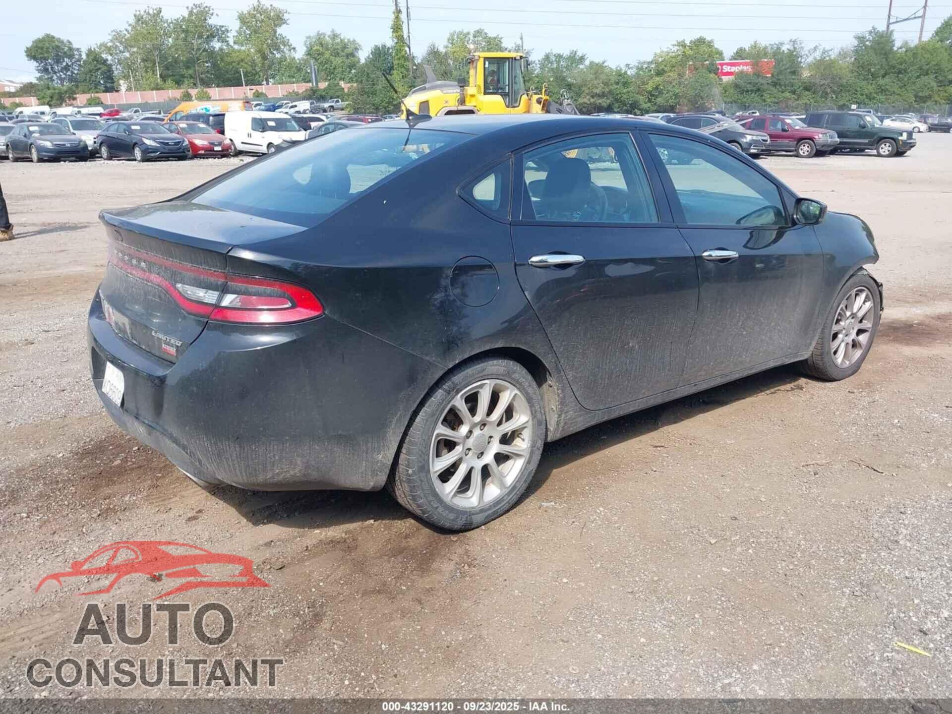 DODGE DART 2013 - 1C3CDFCH8DD322832