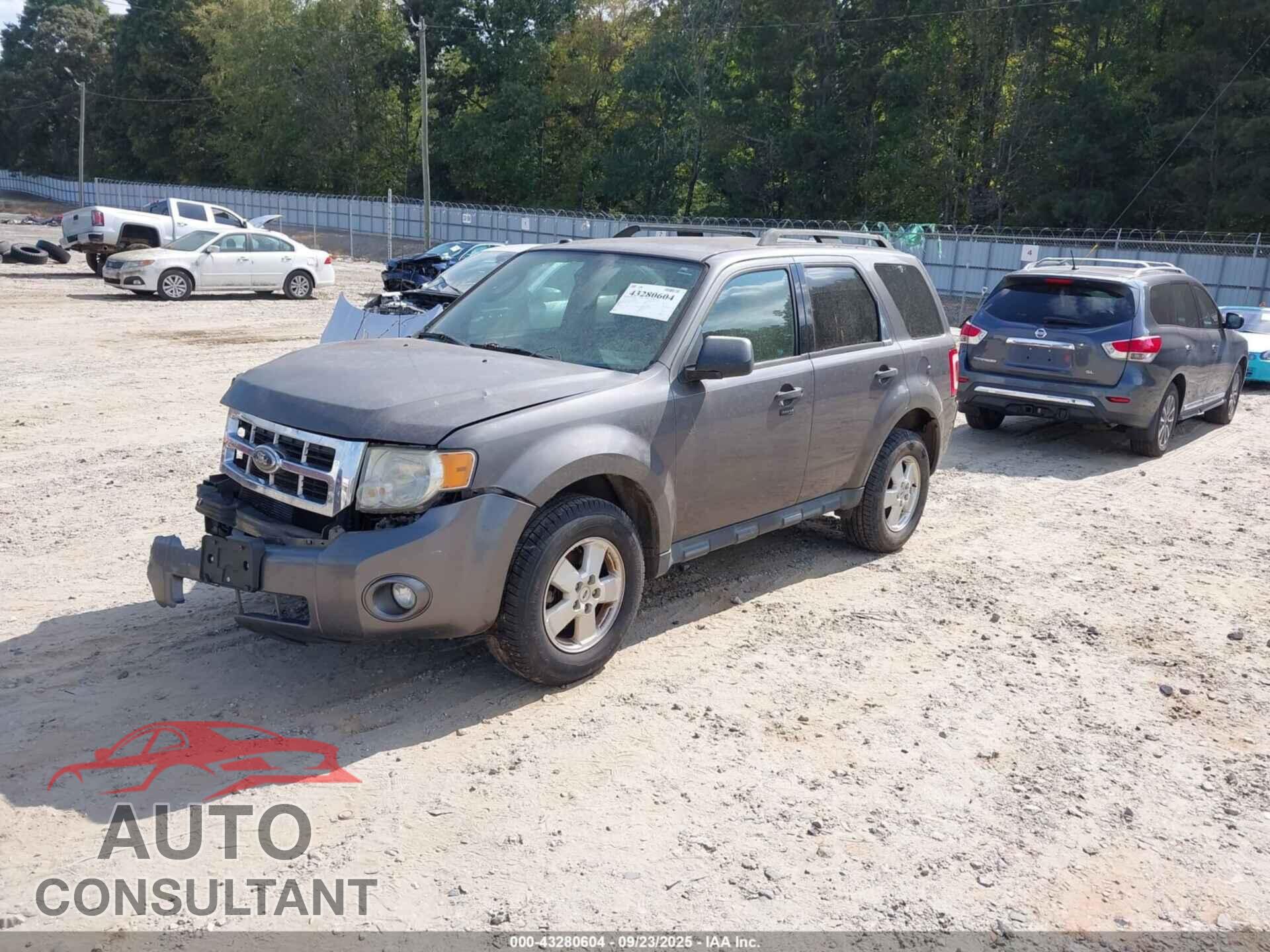 FORD ESCAPE 2011 - 1FMCU9DG2BKB47100