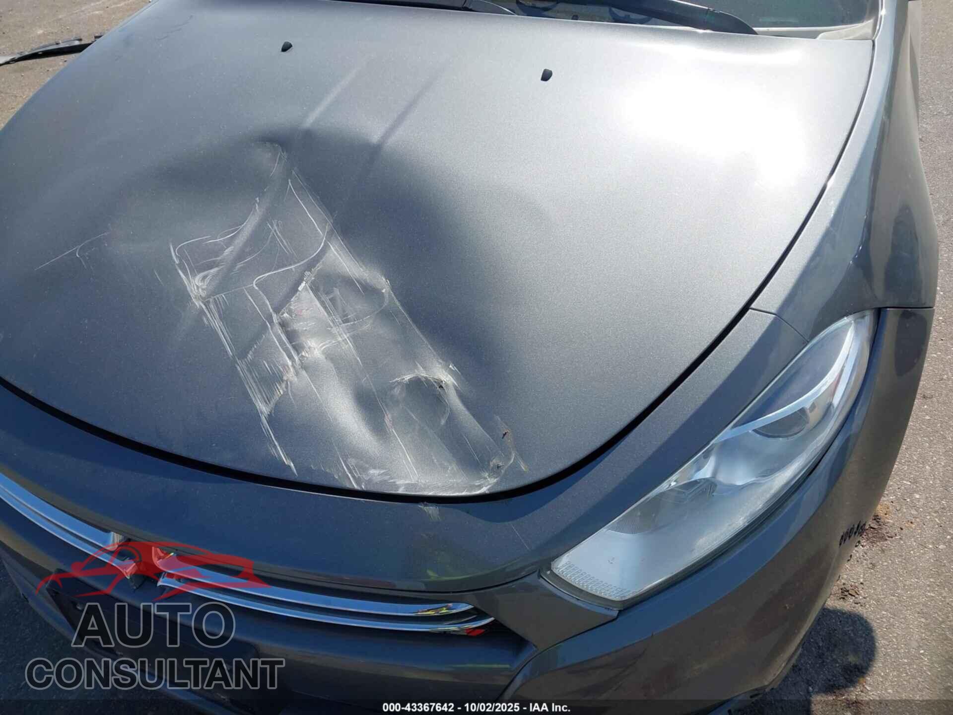 DODGE DART 2013 - 1C3CDFCA5DD714718
