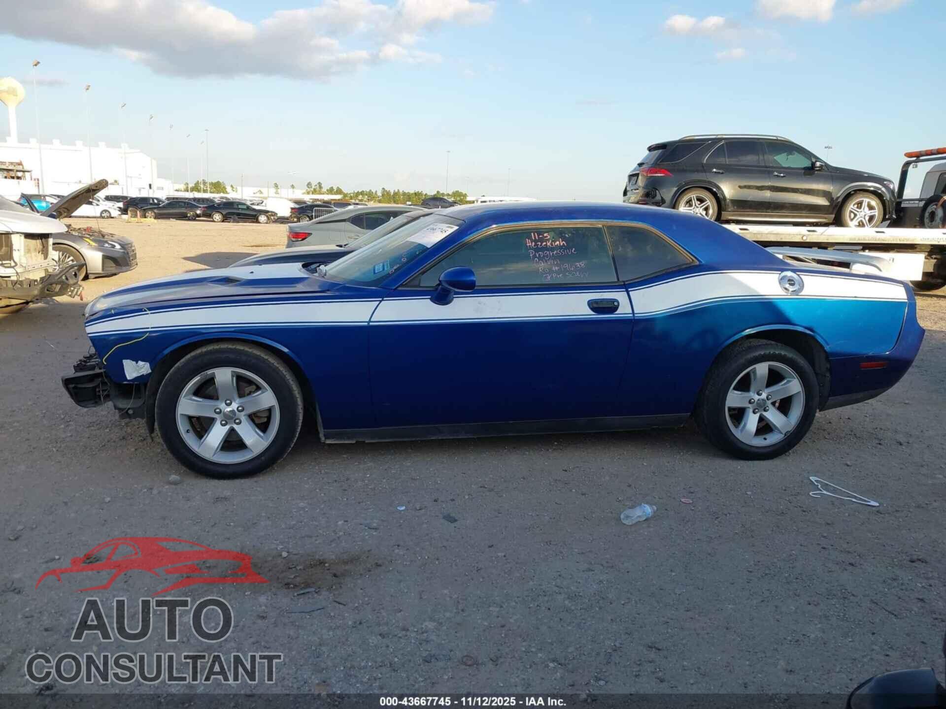 DODGE CHALLENGER 2012 - 2C3CDYAG8CH239232
