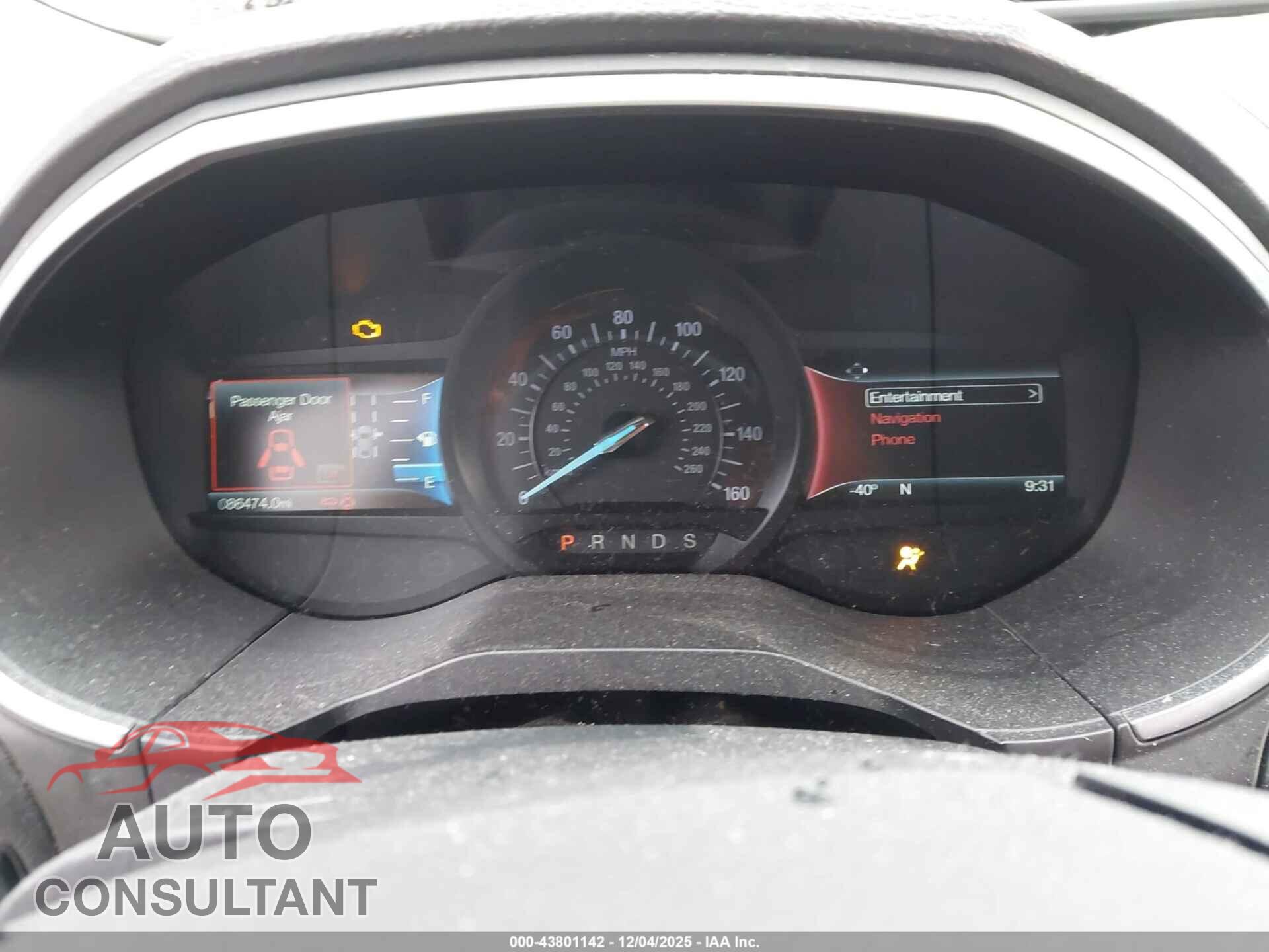 FORD EDGE 2018 - 2FMPK4K91JBC21954