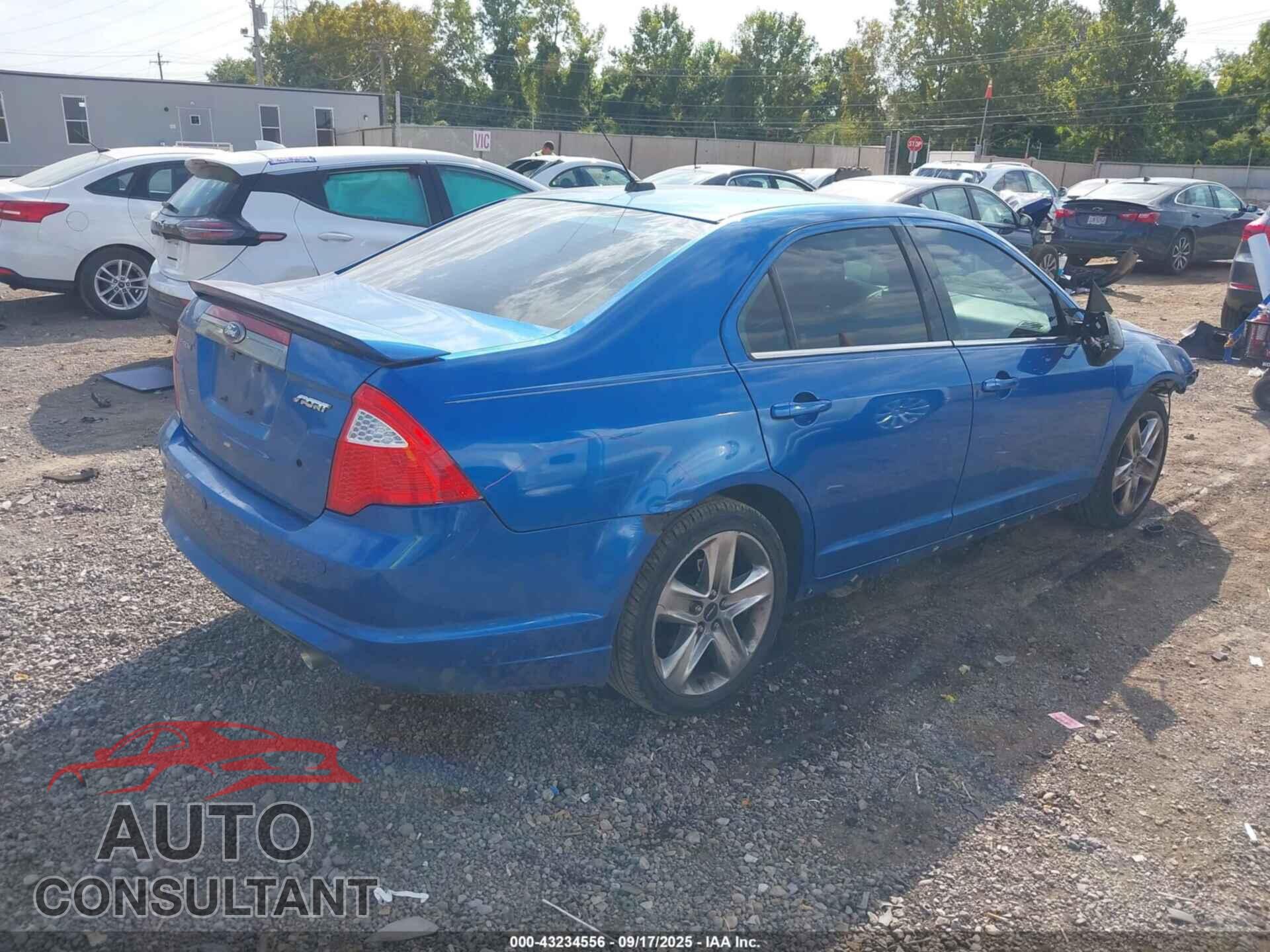 FORD FUSION 2011 - 3FAHP0KC8BR113385