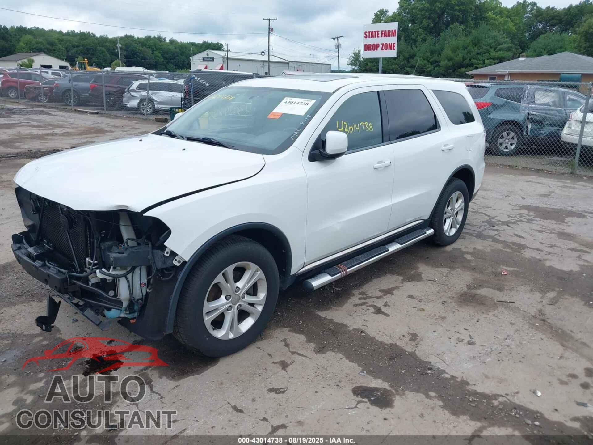 DODGE DURANGO 2013 - 1C4RDJAG5DC510250