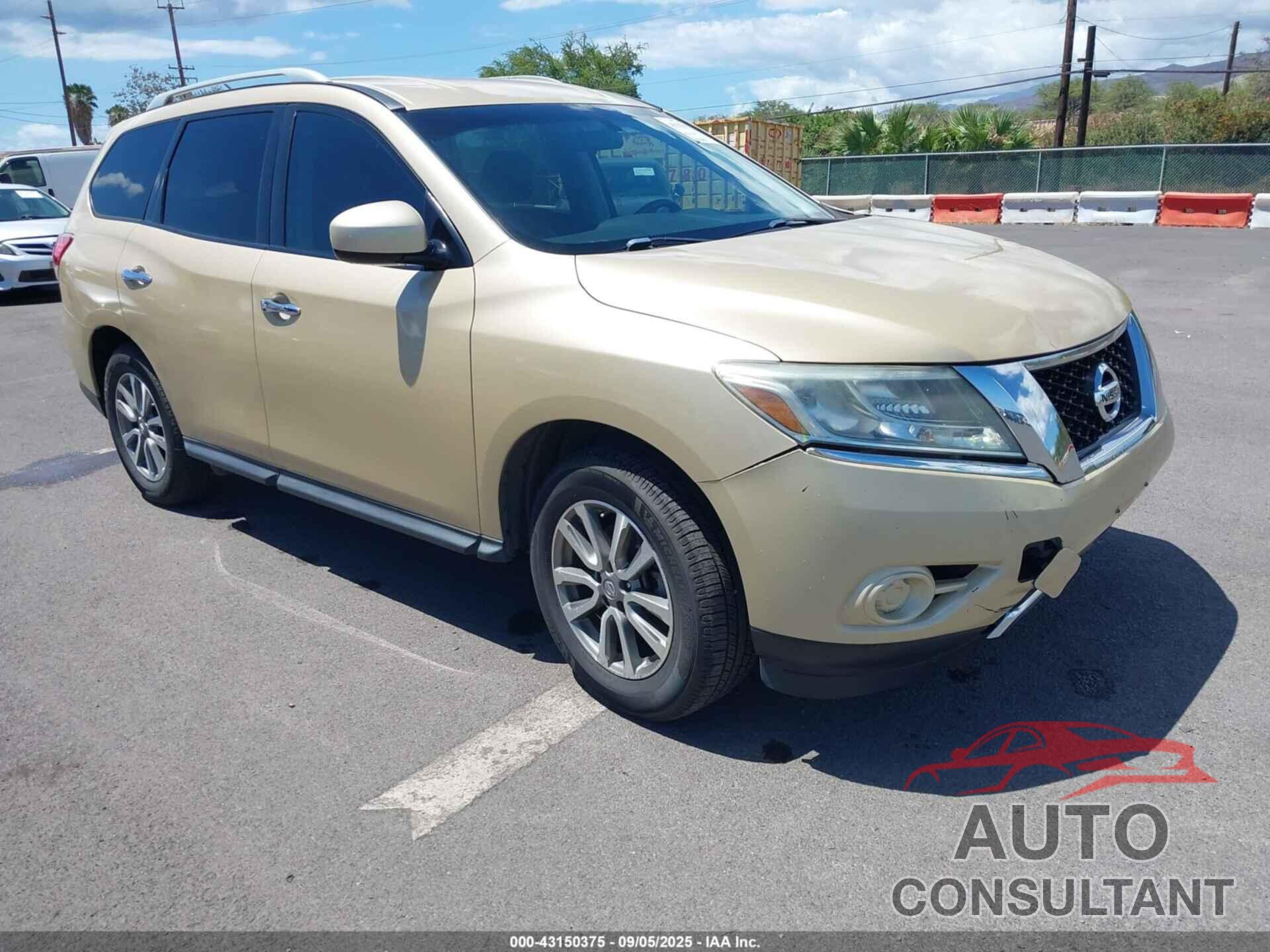 NISSAN PATHFINDER 2013 - 5N1AR2MN4DC655418