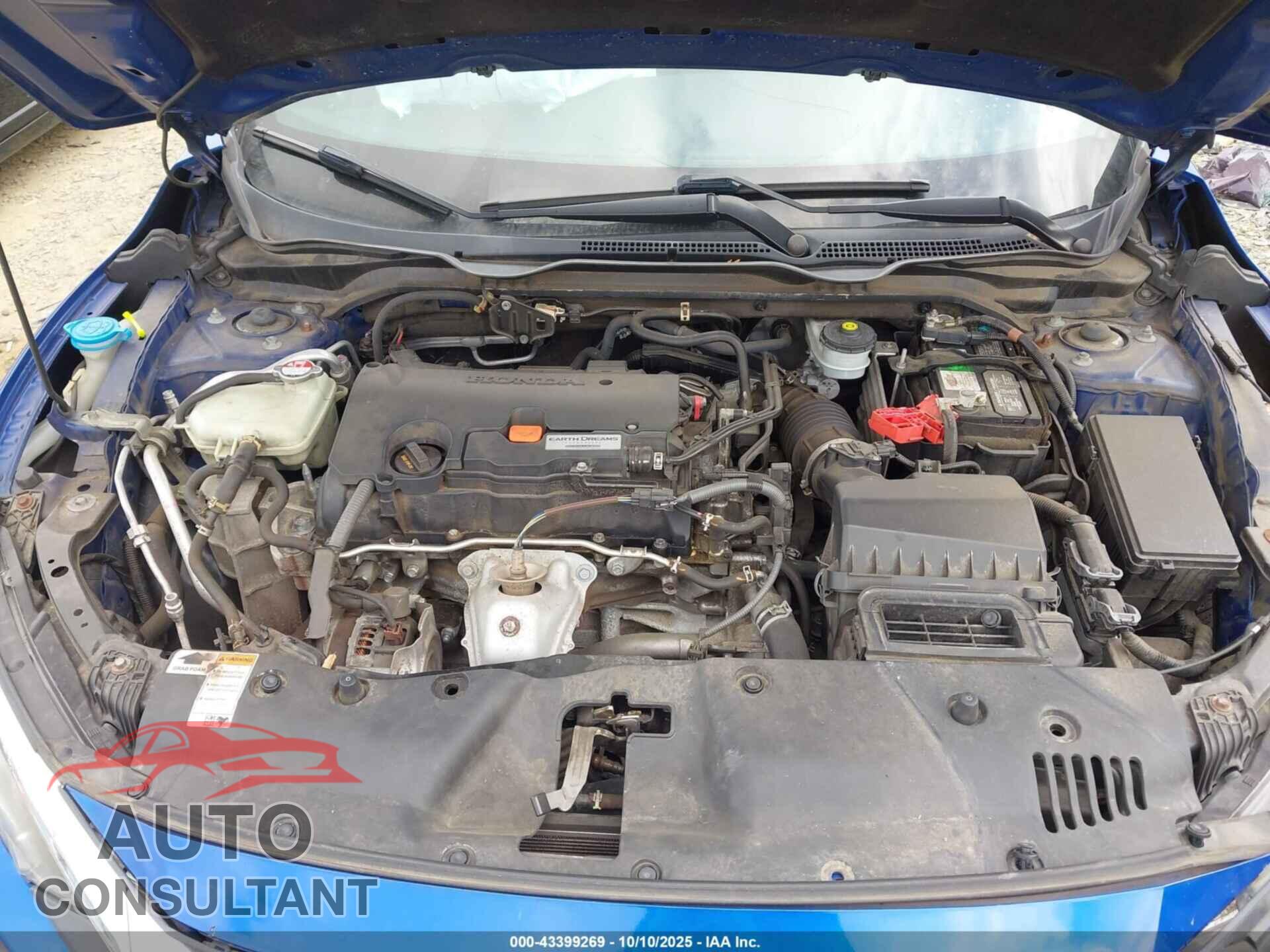 HONDA CIVIC 2017 - 2HGFC4B09HH307357