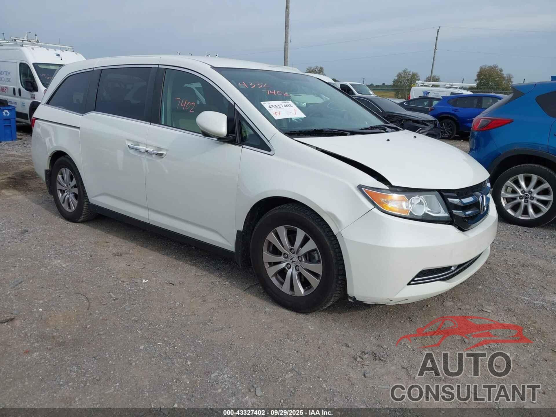 HONDA ODYSSEY 2014 - 5FNRL5H47EB020726