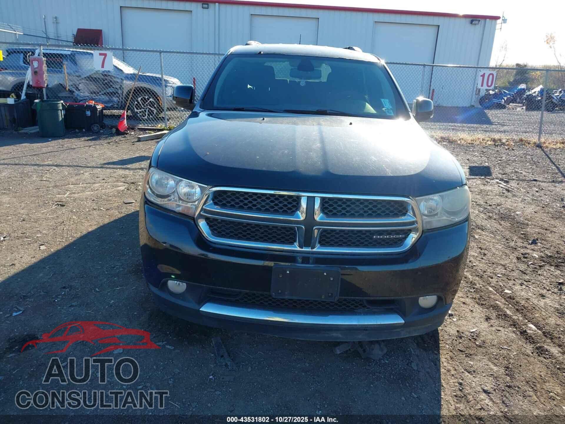 DODGE DURANGO 2011 - 1D4RE4GG5BC599694