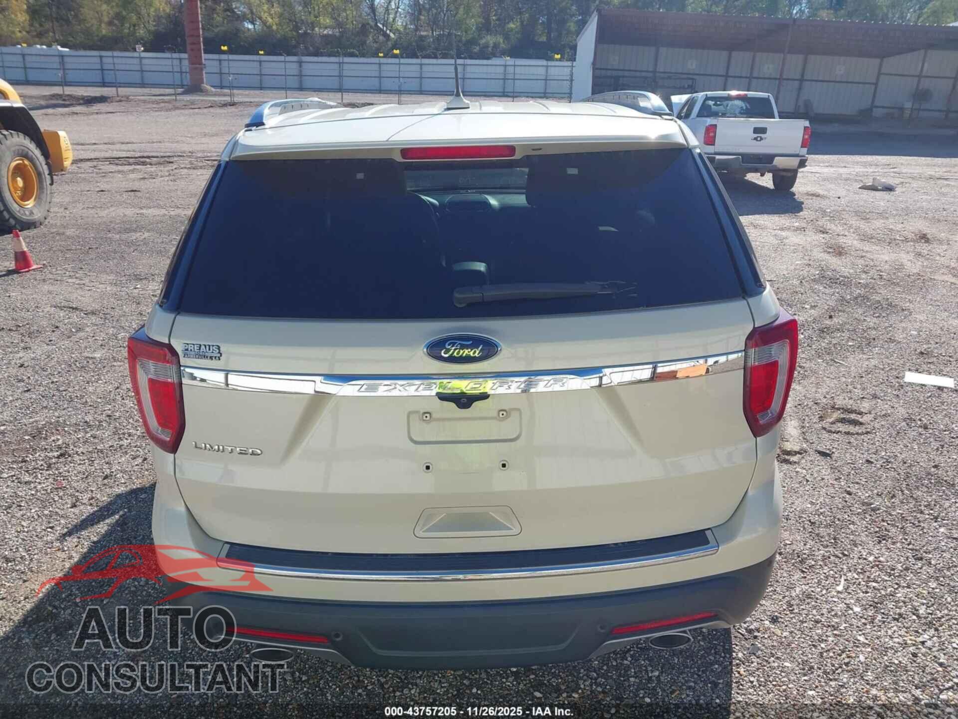 FORD EXPLORER 2018 - 1FM5K7F87JGB78238