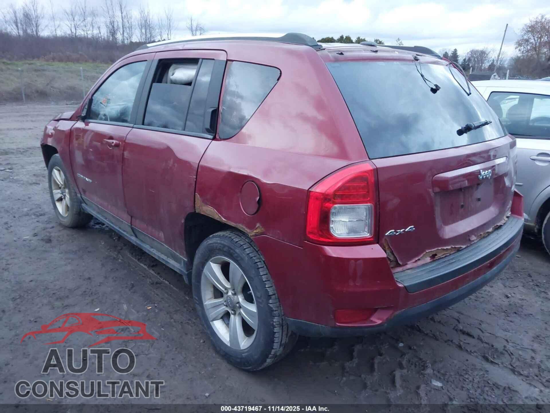 JEEP COMPASS 2012 - 1C4NJDEBXCD650326