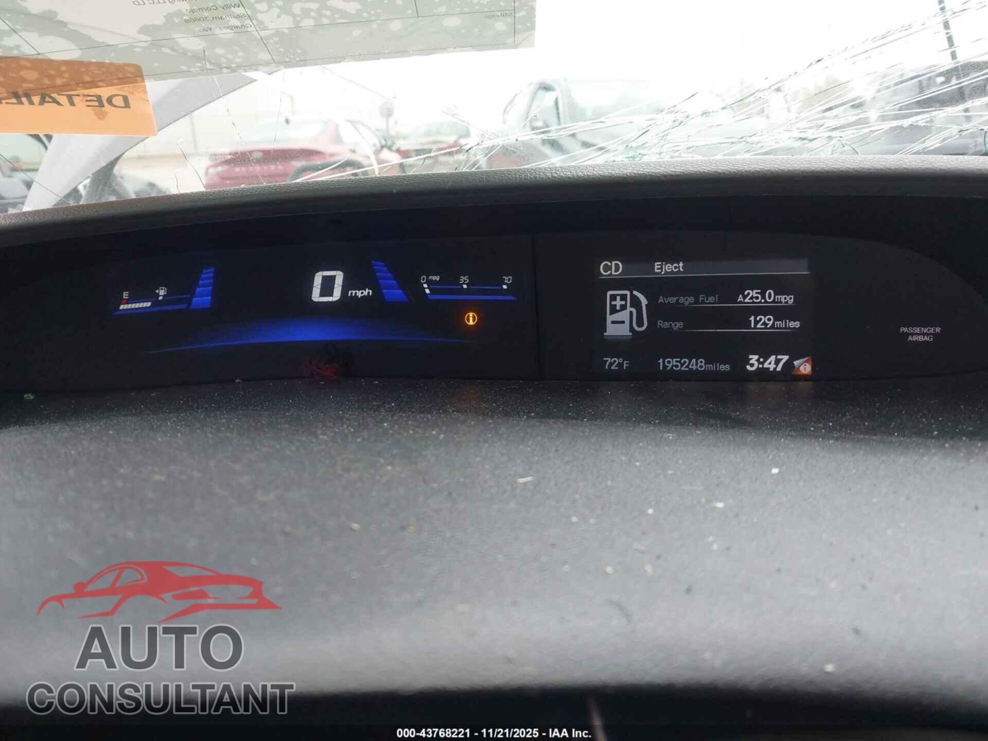 HONDA CIVIC 2014 - 19XFB2F90EE276067