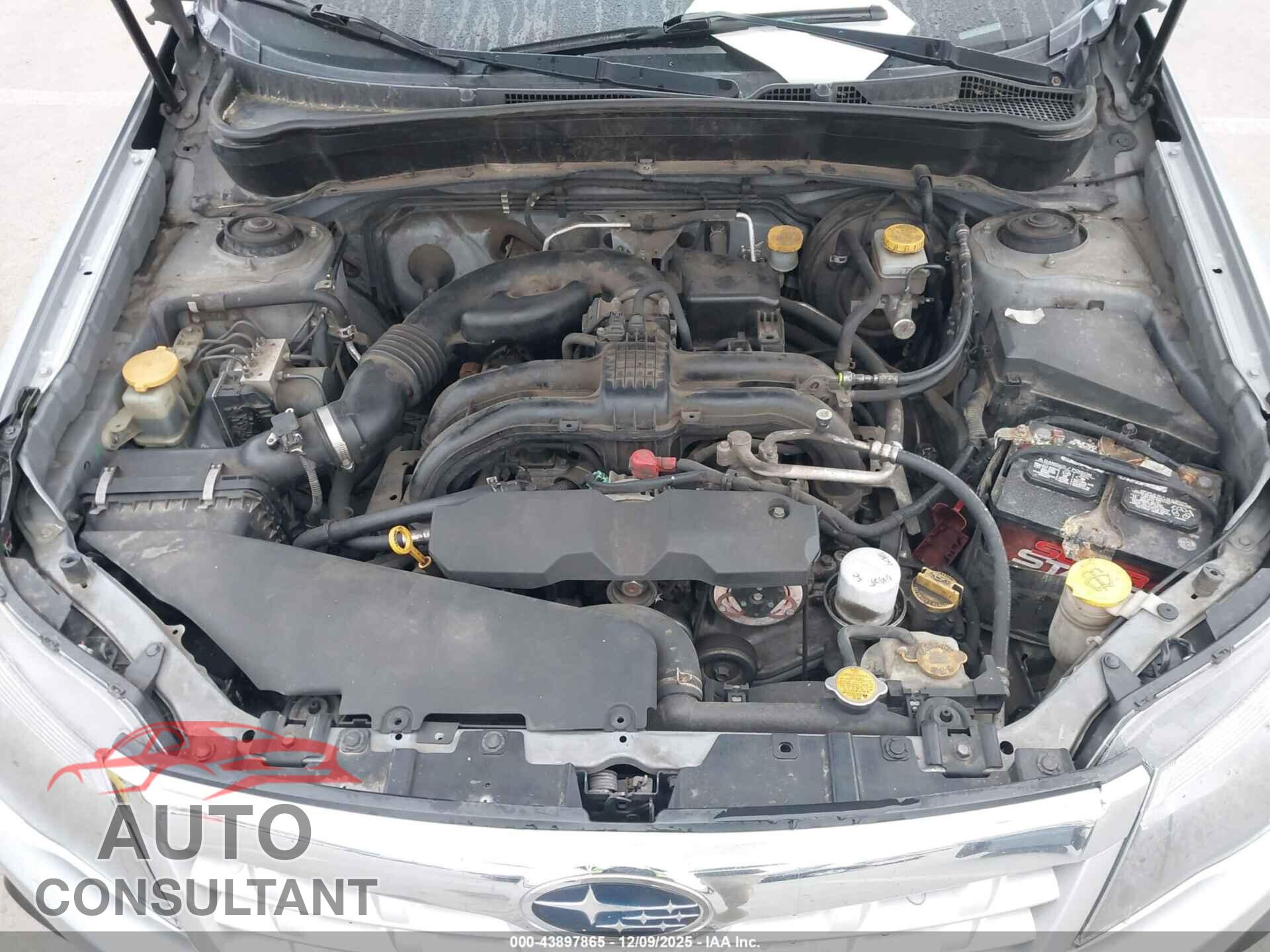 SUBARU FORESTER 2012 - JF2SHBDC8CG444287