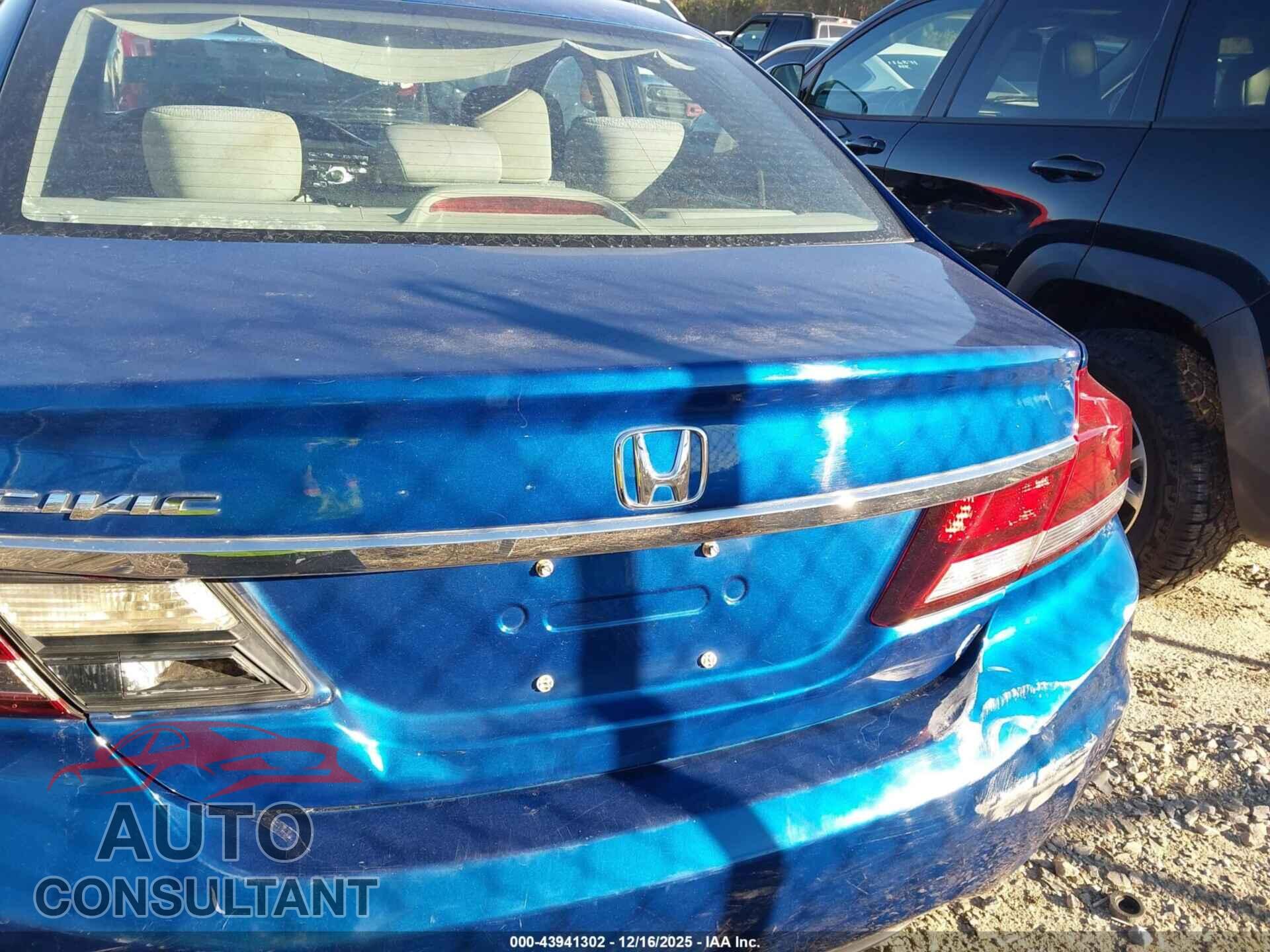 HONDA CIVIC 2014 - 19XFB2F50EE005149
