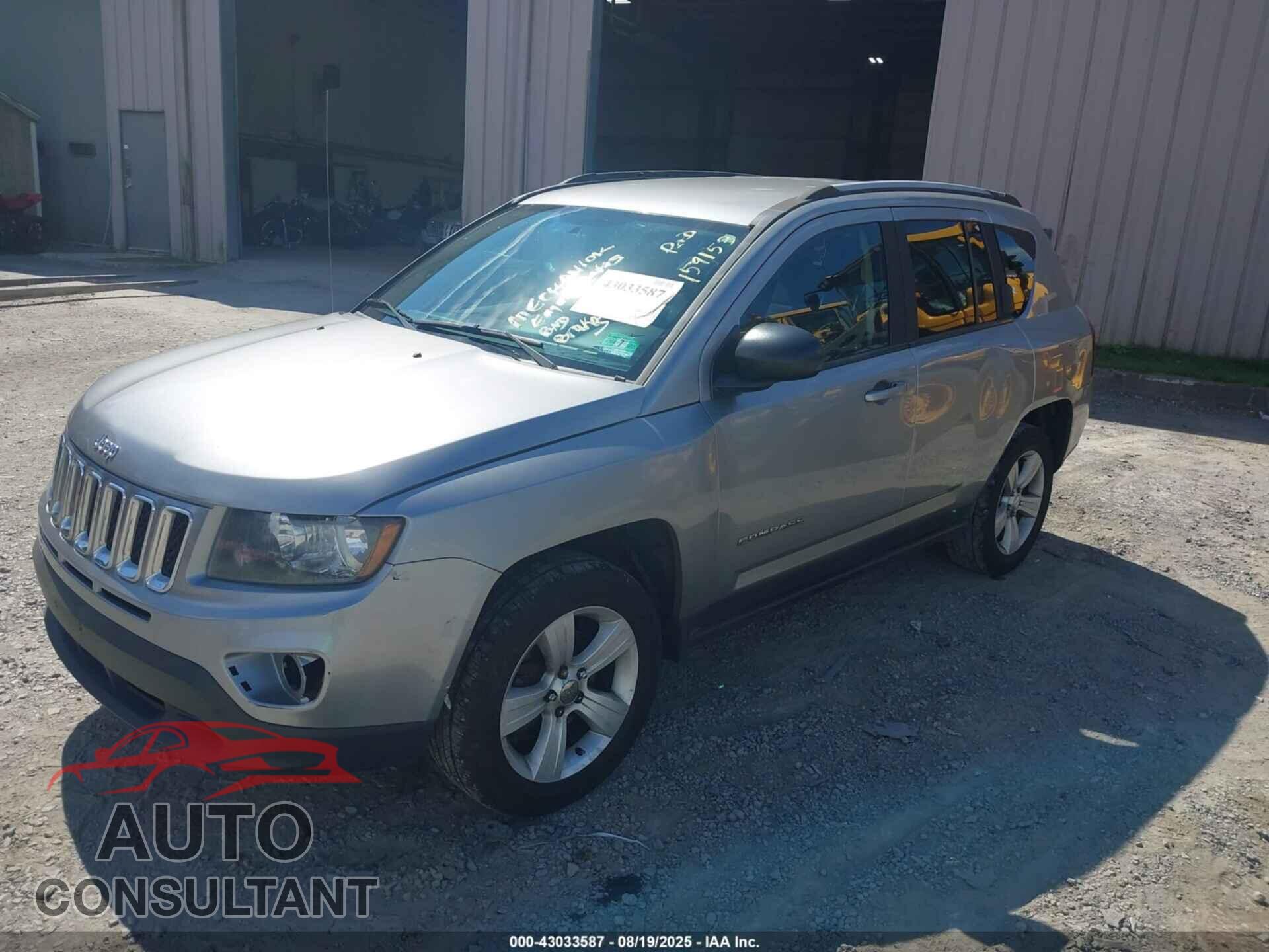 JEEP COMPASS 2016 - 1C4NJCBAXGD687484