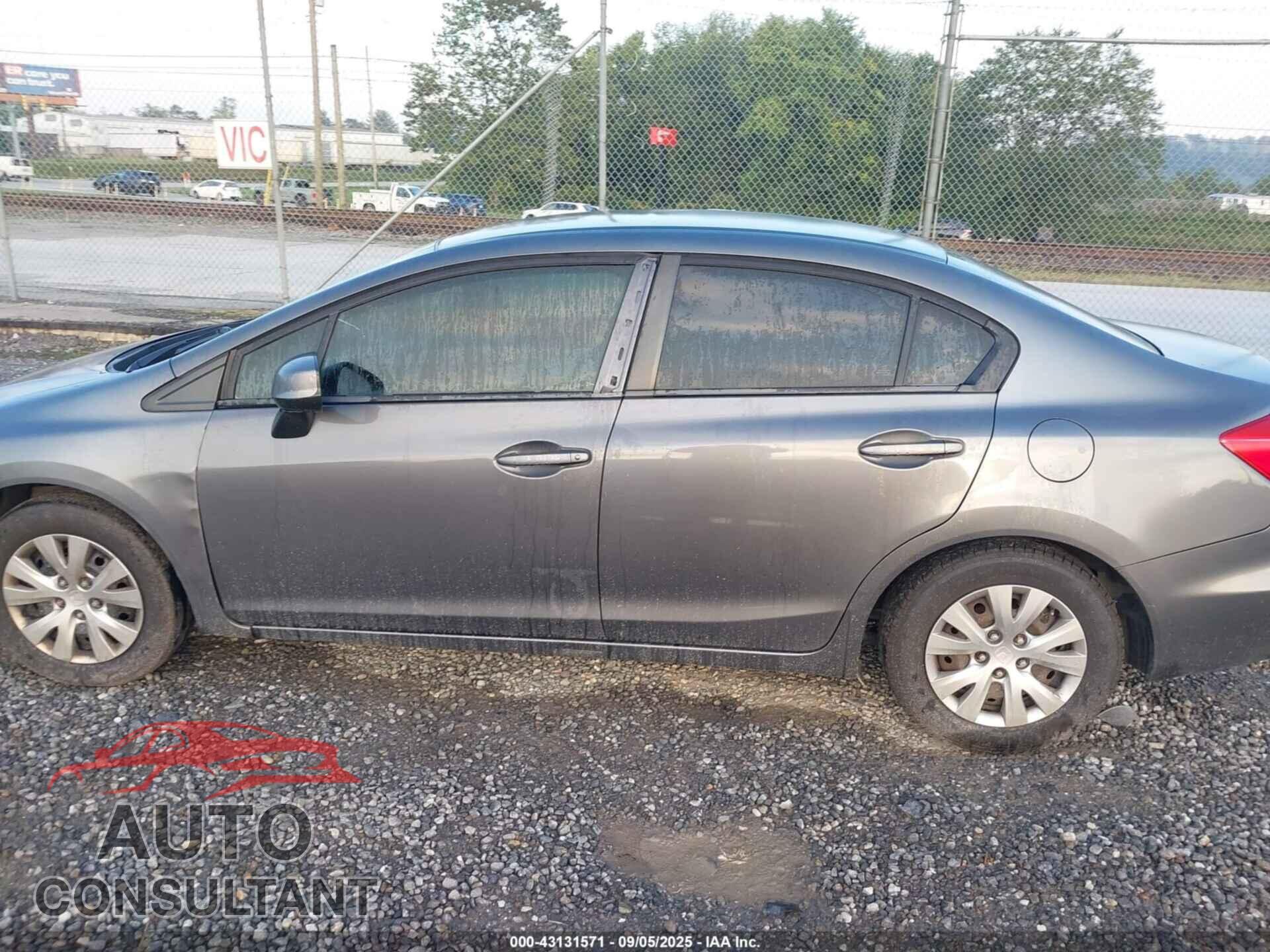 HONDA CIVIC 2012 - 19XFB2F54CE032173