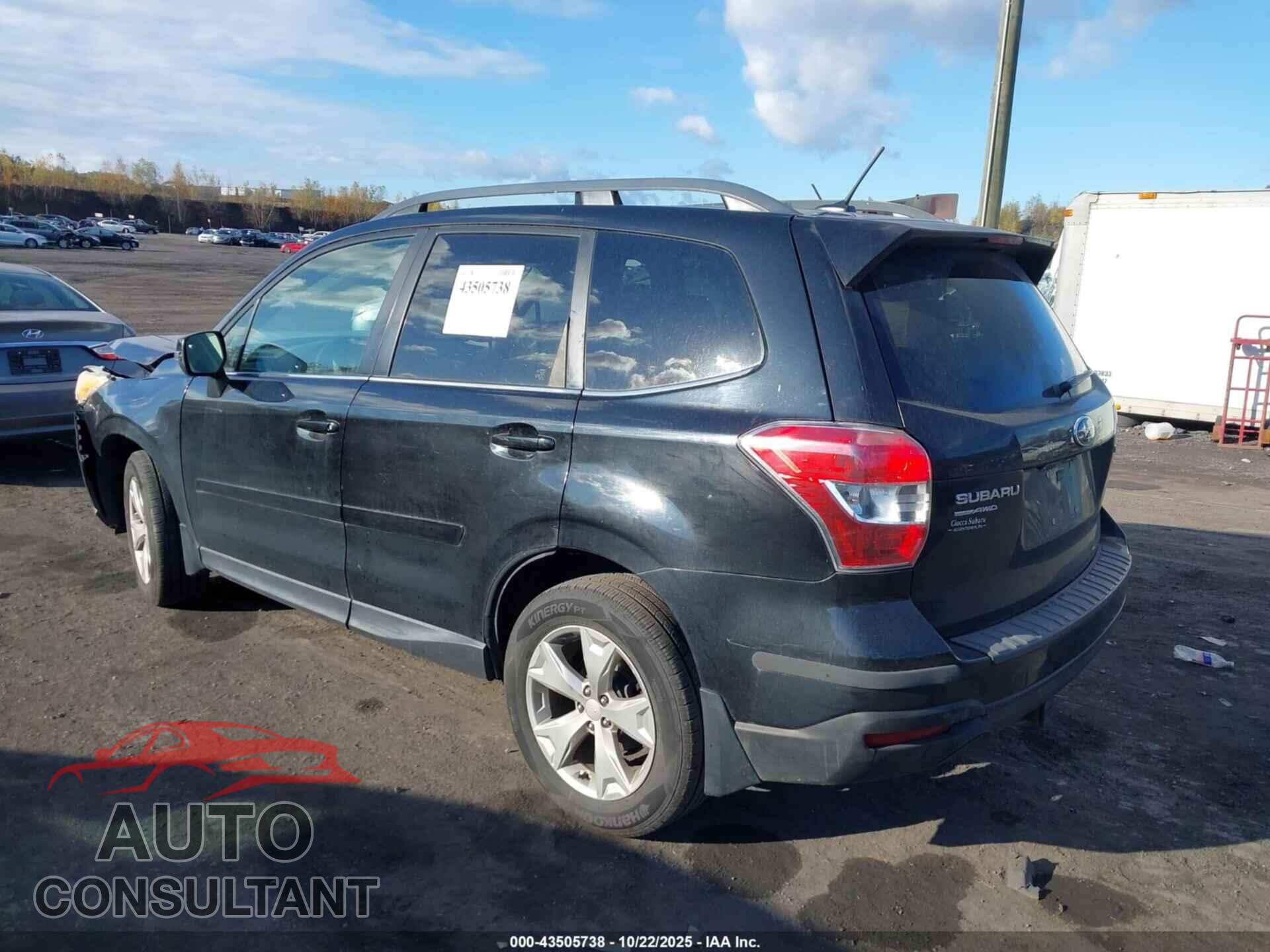 SUBARU FORESTER 2014 - JF2SJAMC8EH406036