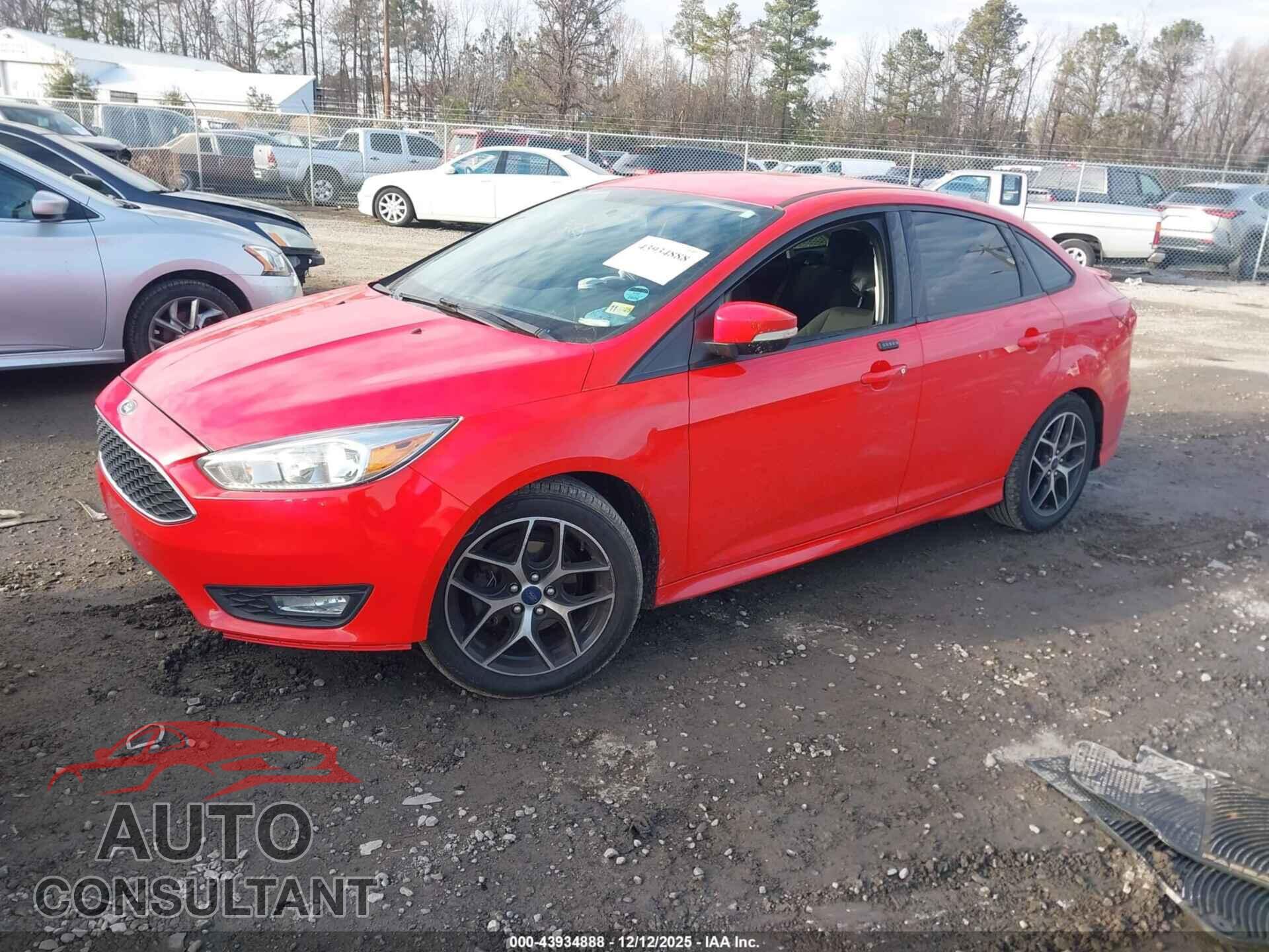 FORD FOCUS 2016 - 1FADP3F22GL208922