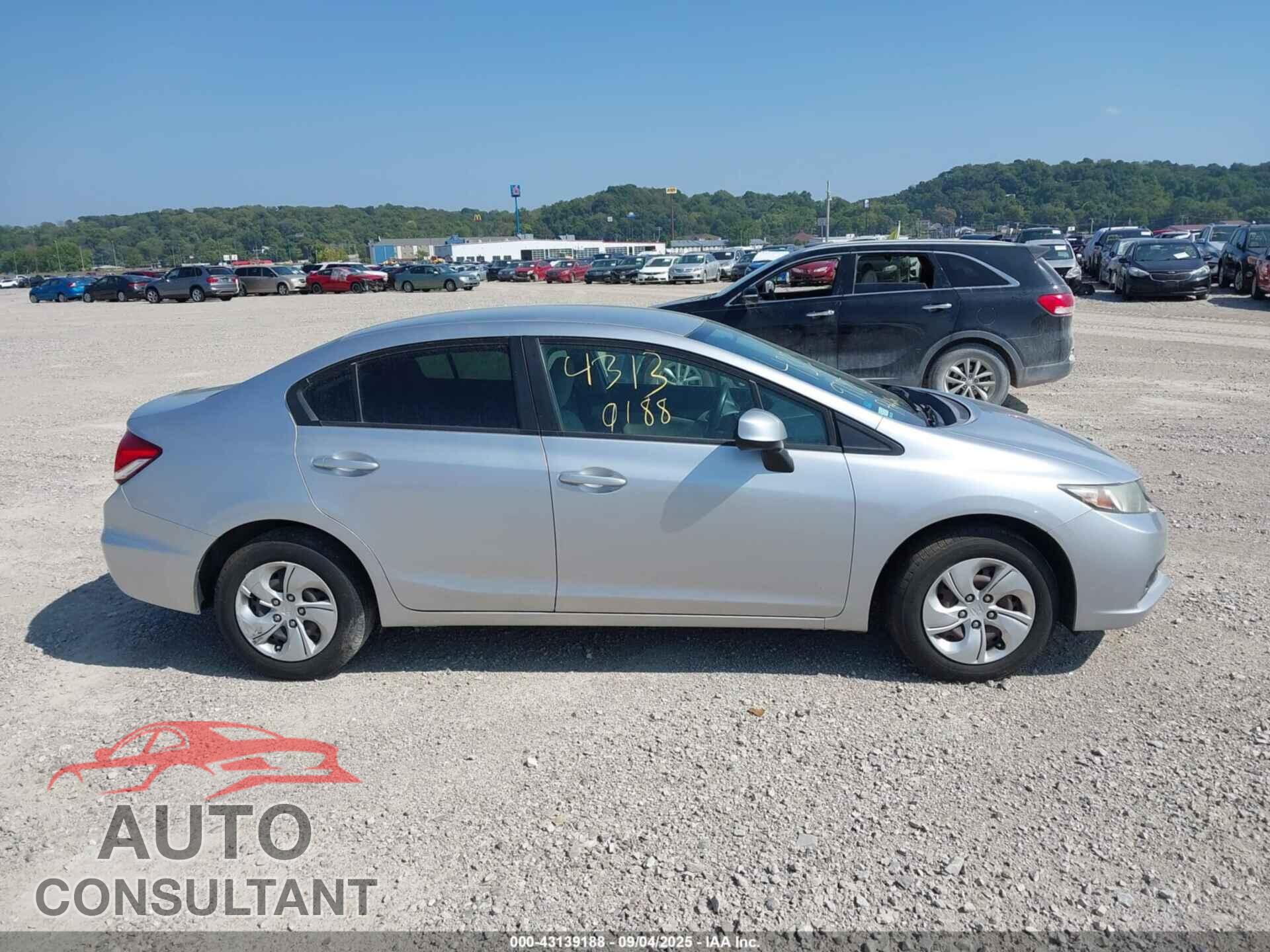 HONDA CIVIC 2013 - 19XFB2E55DE026384