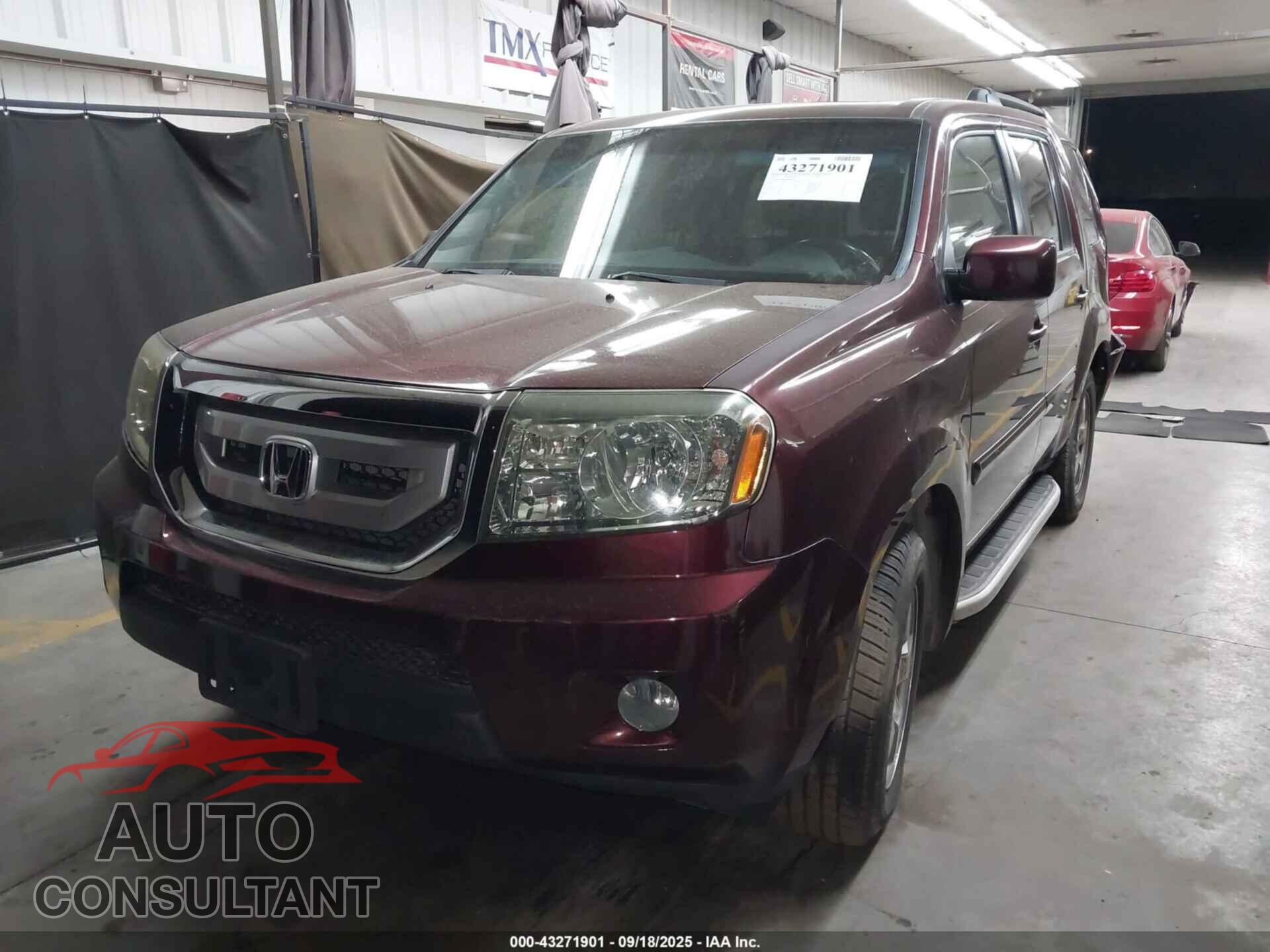 HONDA PILOT 2011 - 5FNYF4H60BB030105