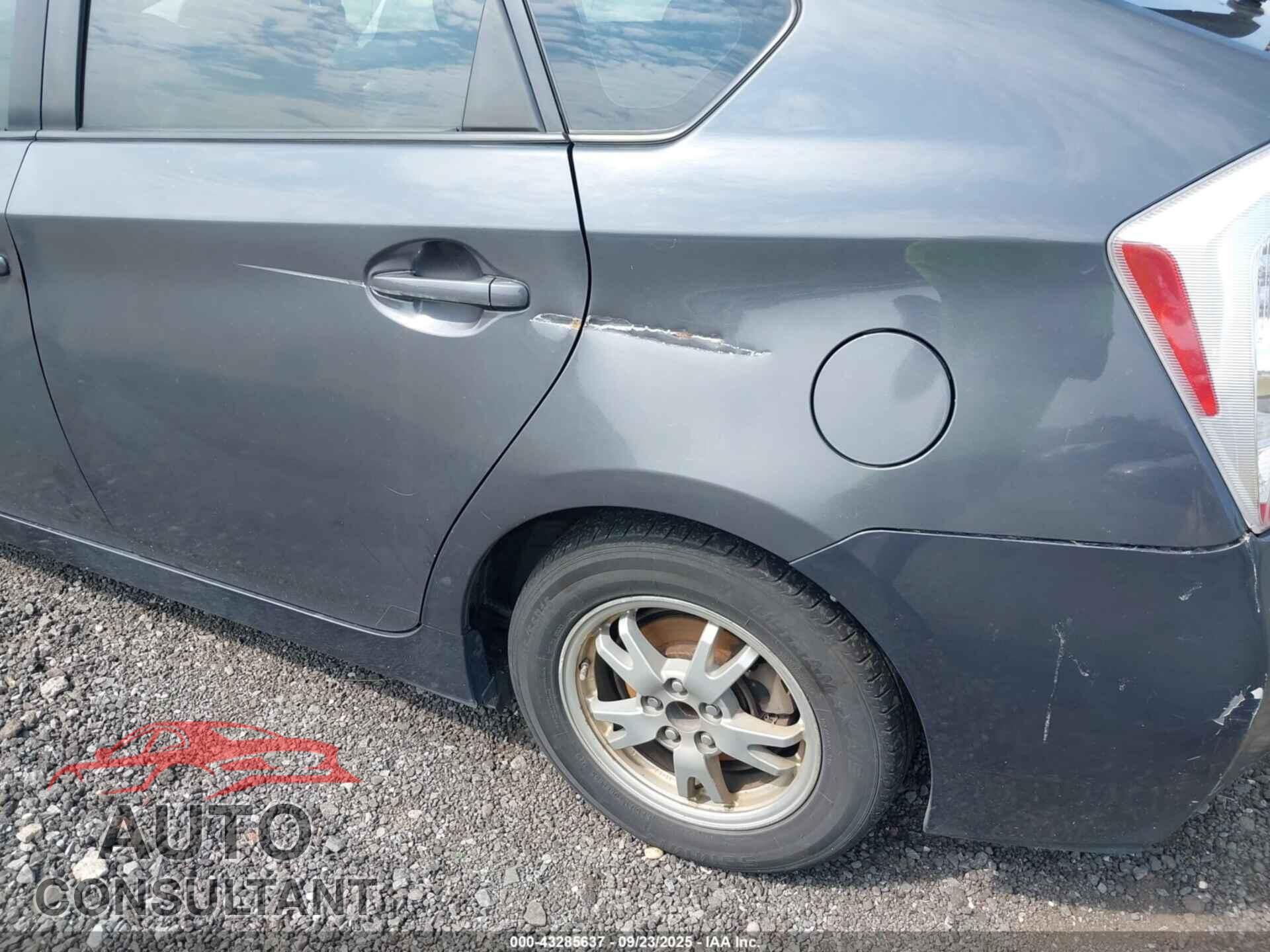 TOYOTA PRIUS 2010 - JTDKN3DU2A0052014