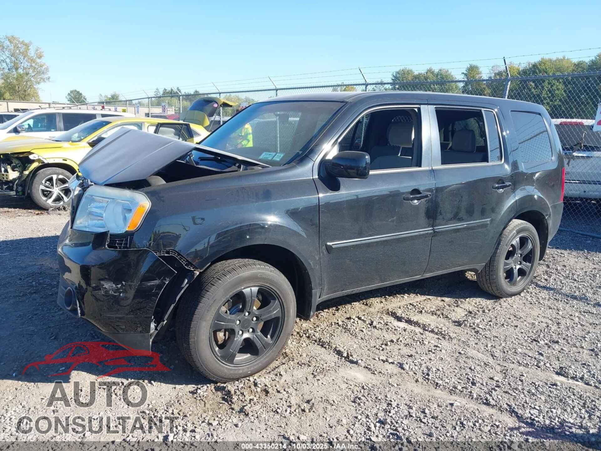 HONDA PILOT 2013 - 5FNYF4H42DB043939