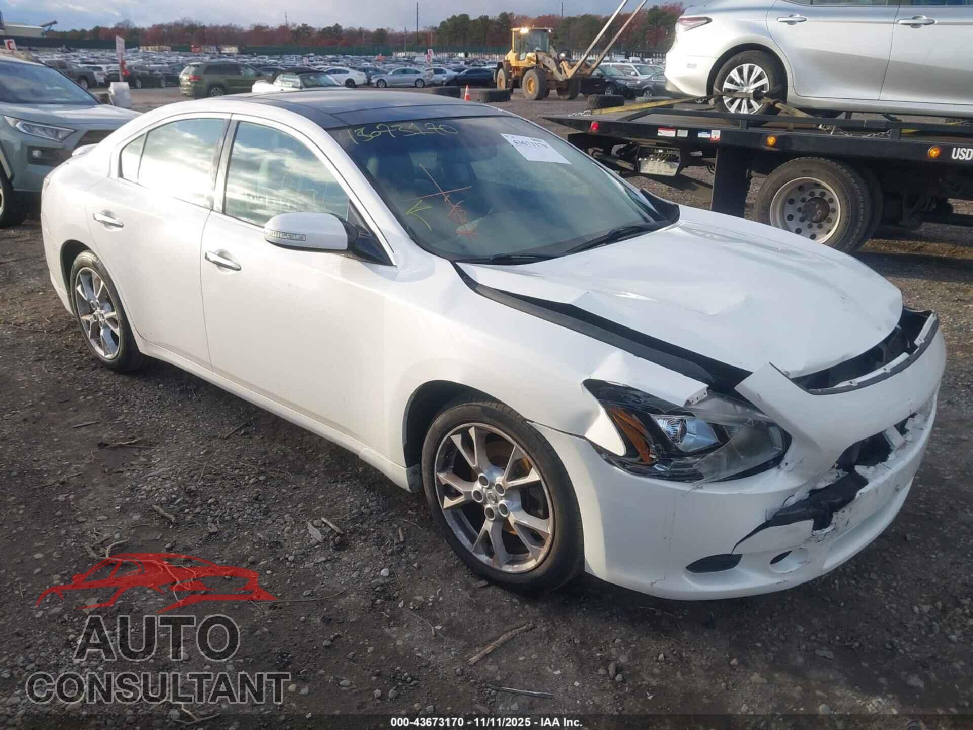 NISSAN MAXIMA 2012 - 1N4AA5AP1CC822230