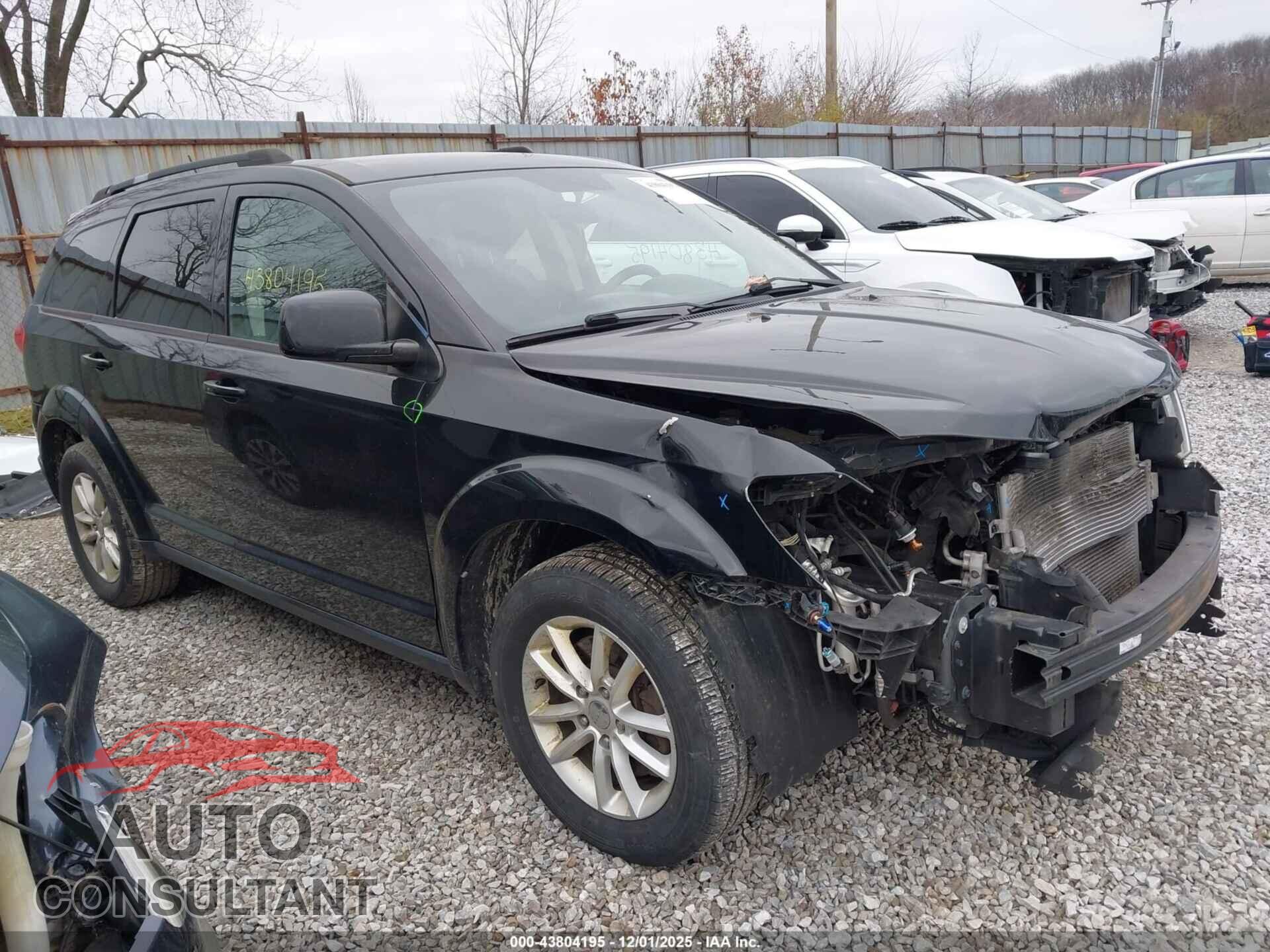 DODGE JOURNEY 2017 - 3C4PDCBG5HT572968