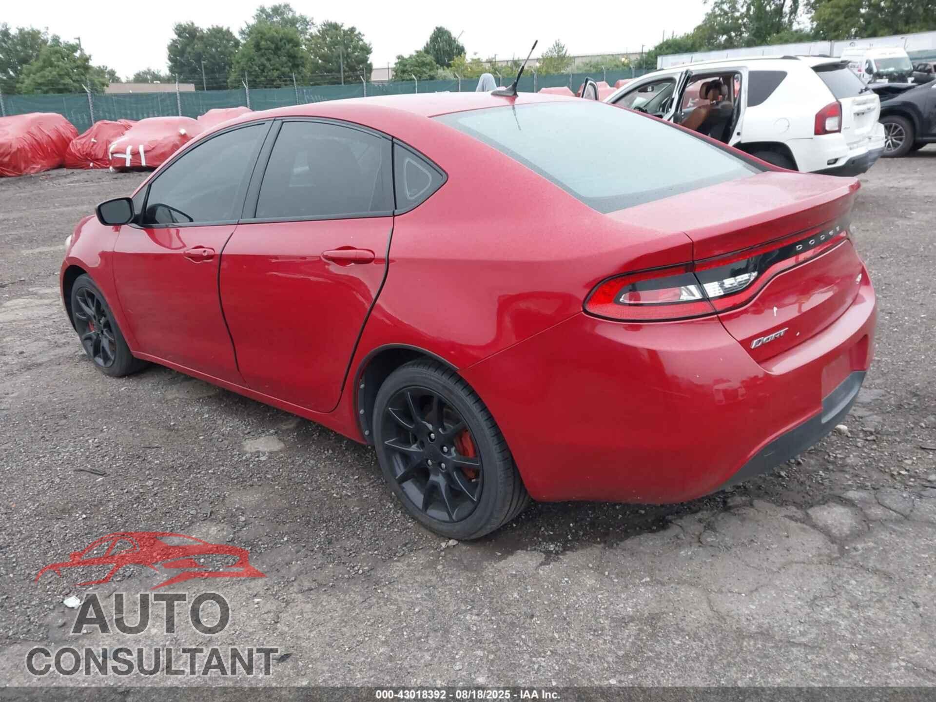 DODGE DART 2013 - 1C3CDFBA1DD105191