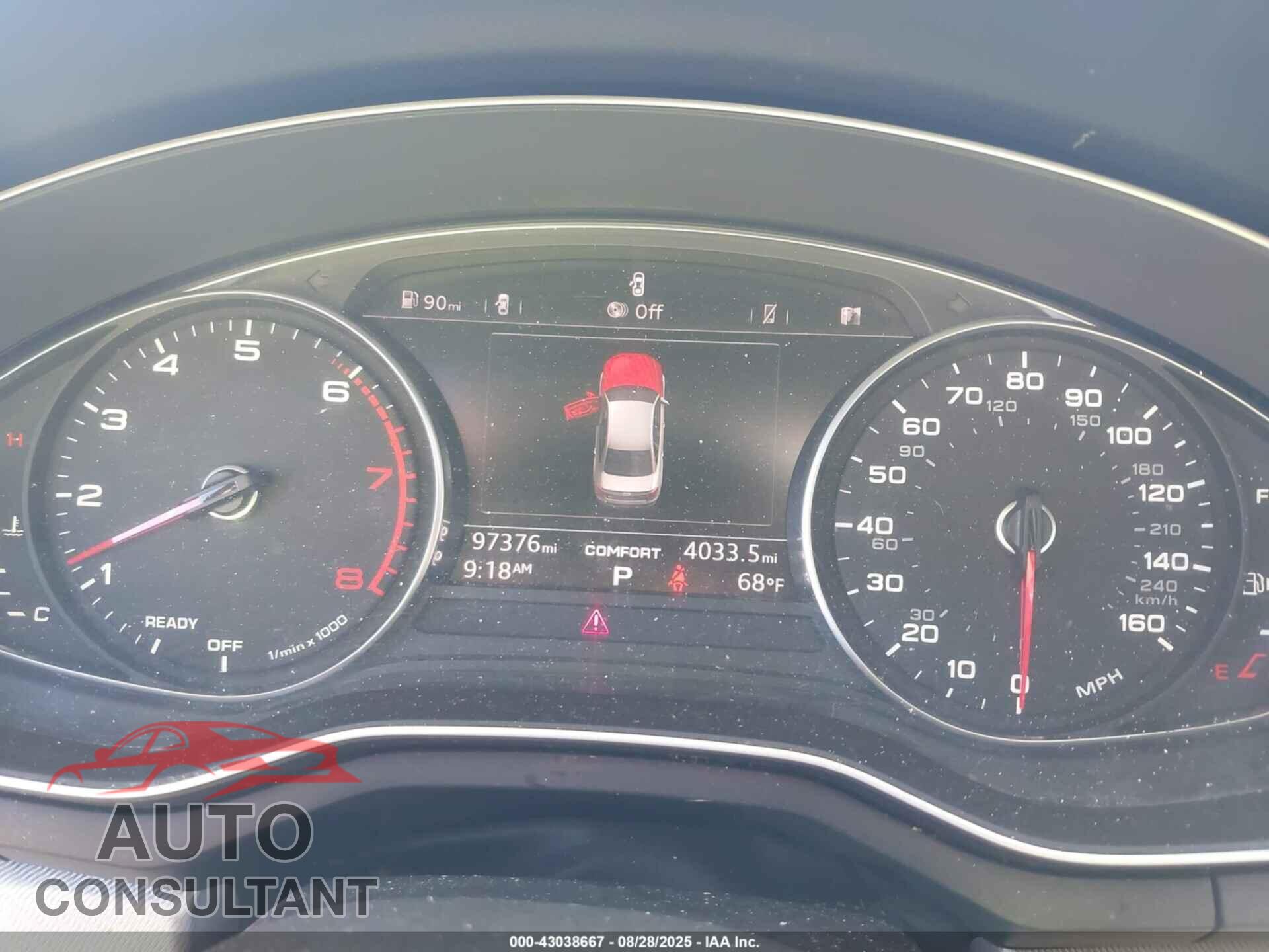 AUDI A4 2017 - WAUANAF49HN007689