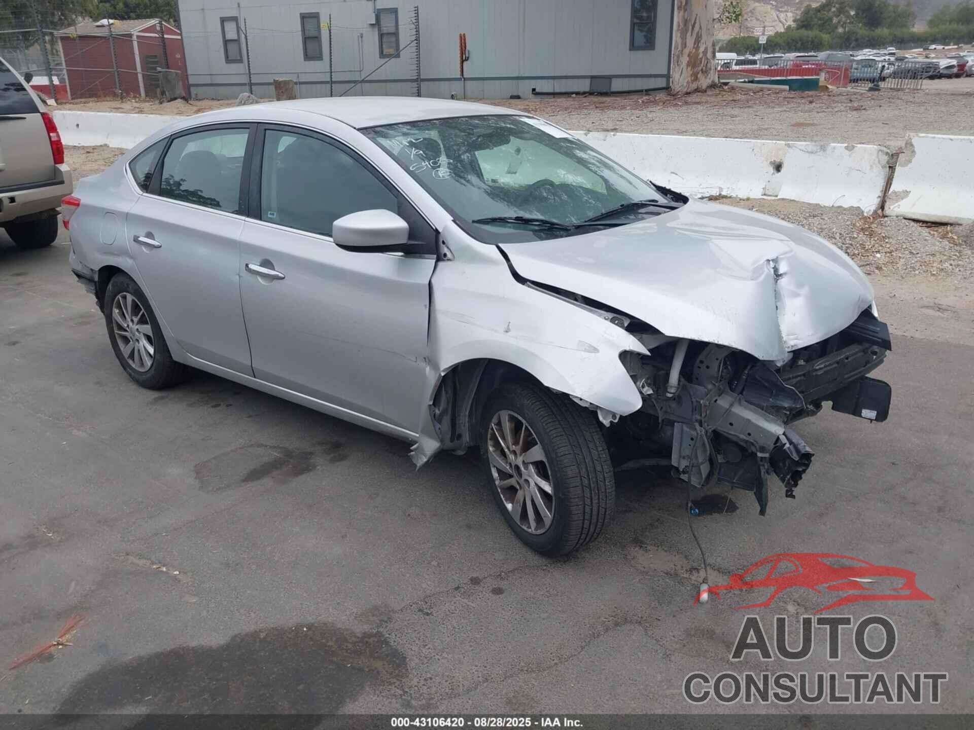 NISSAN SENTRA 2014 - 3N1AB7AP3EY218291