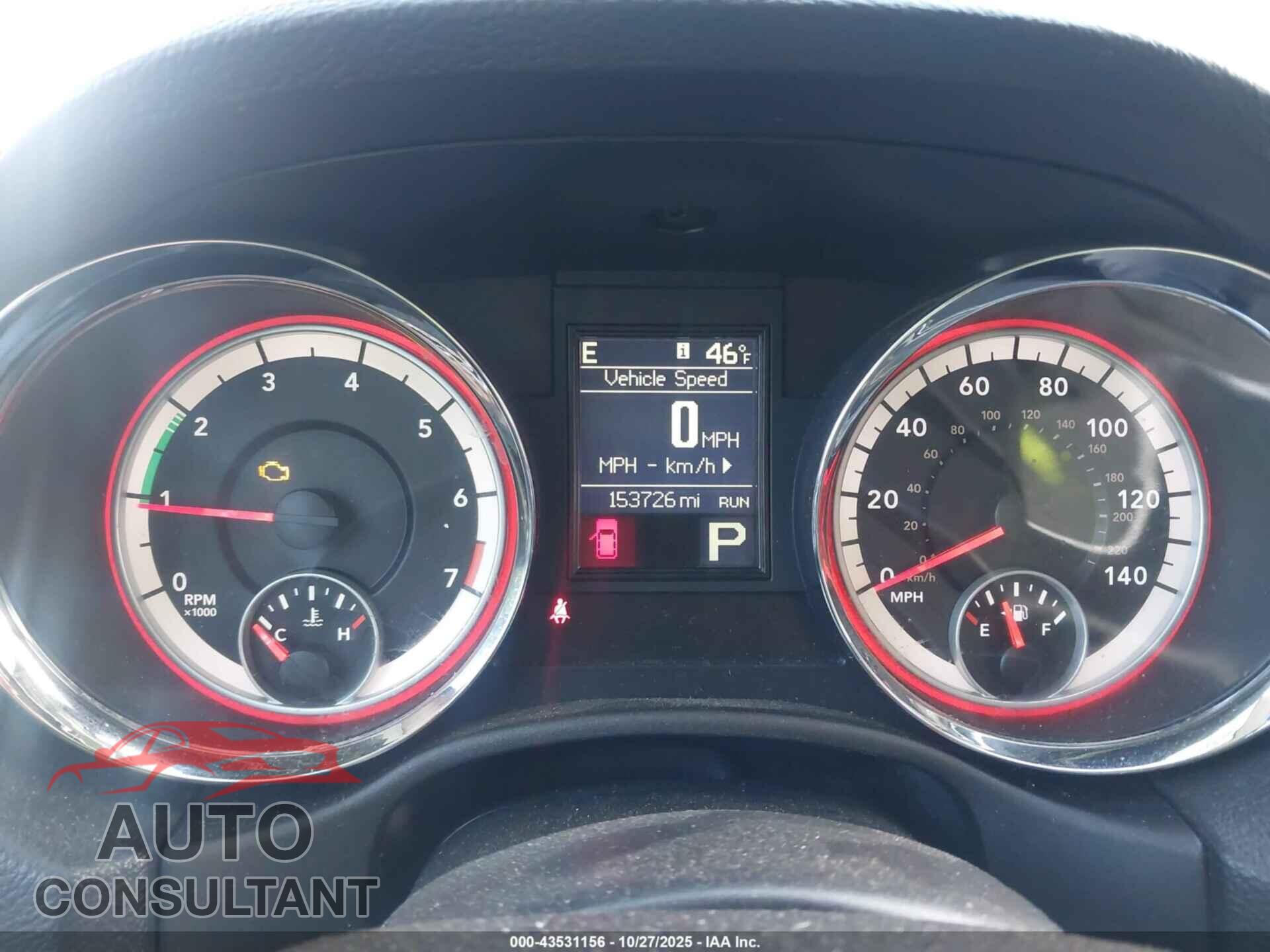 DODGE DURANGO 2011 - 1D4RE4GG9BC717116
