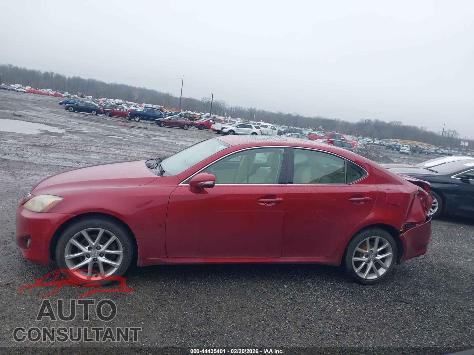 LEXUS IS 250 2011 - JTHCF5C29B5052494