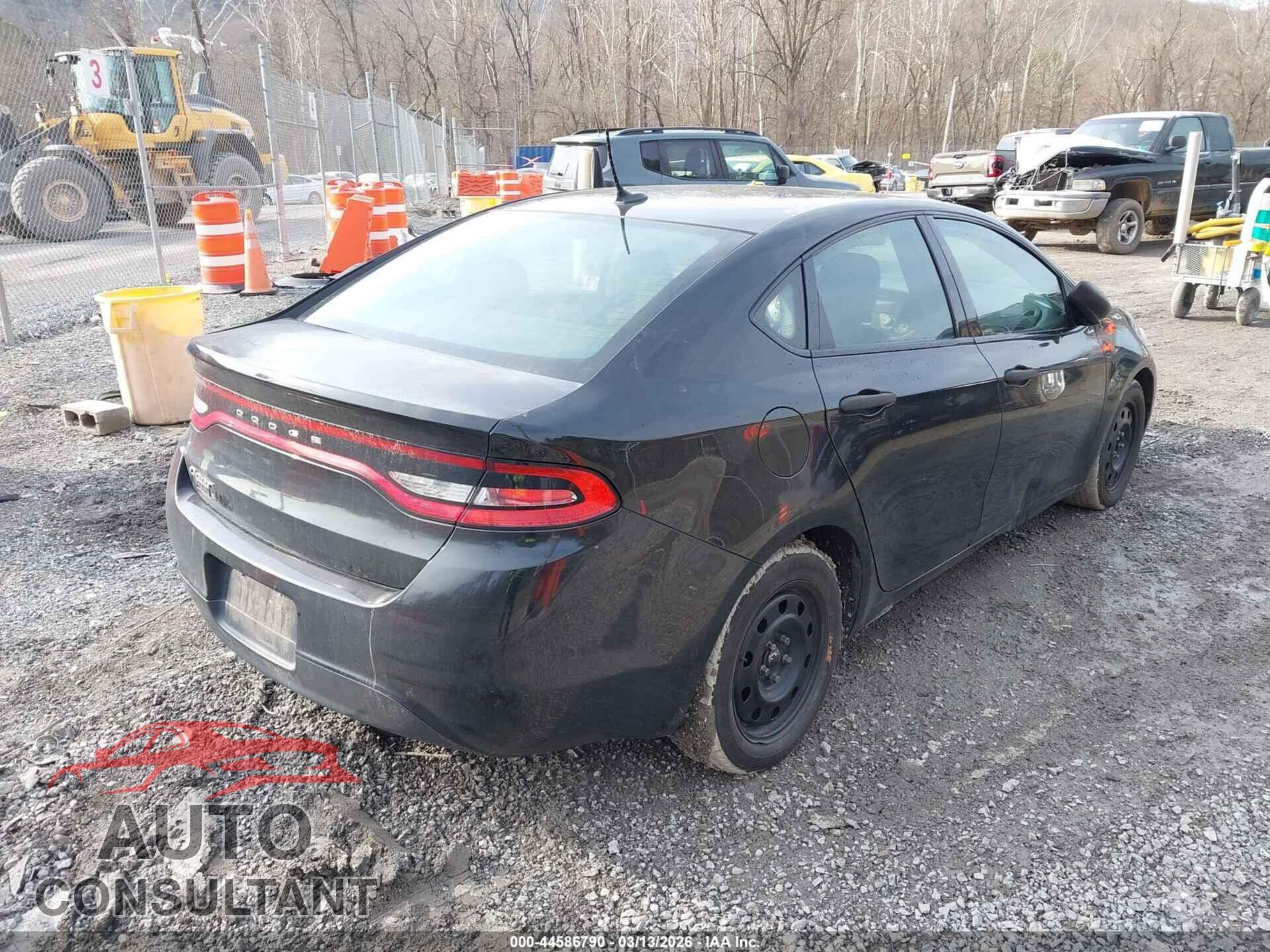 DODGE DART 2013 - 1C3CDFAA5DD308165
