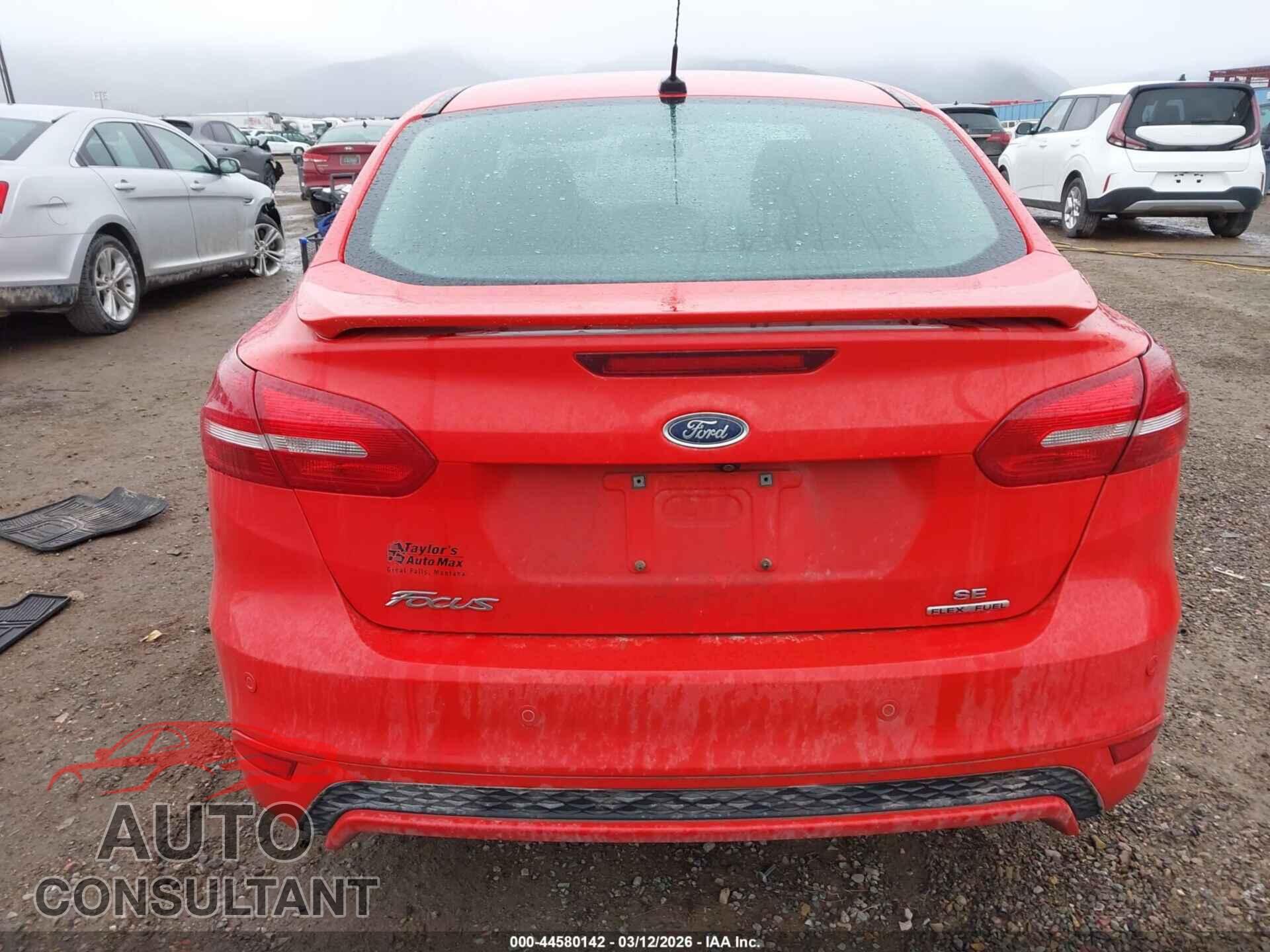 FORD FOCUS 2016 - 1FADP3F27GL374871