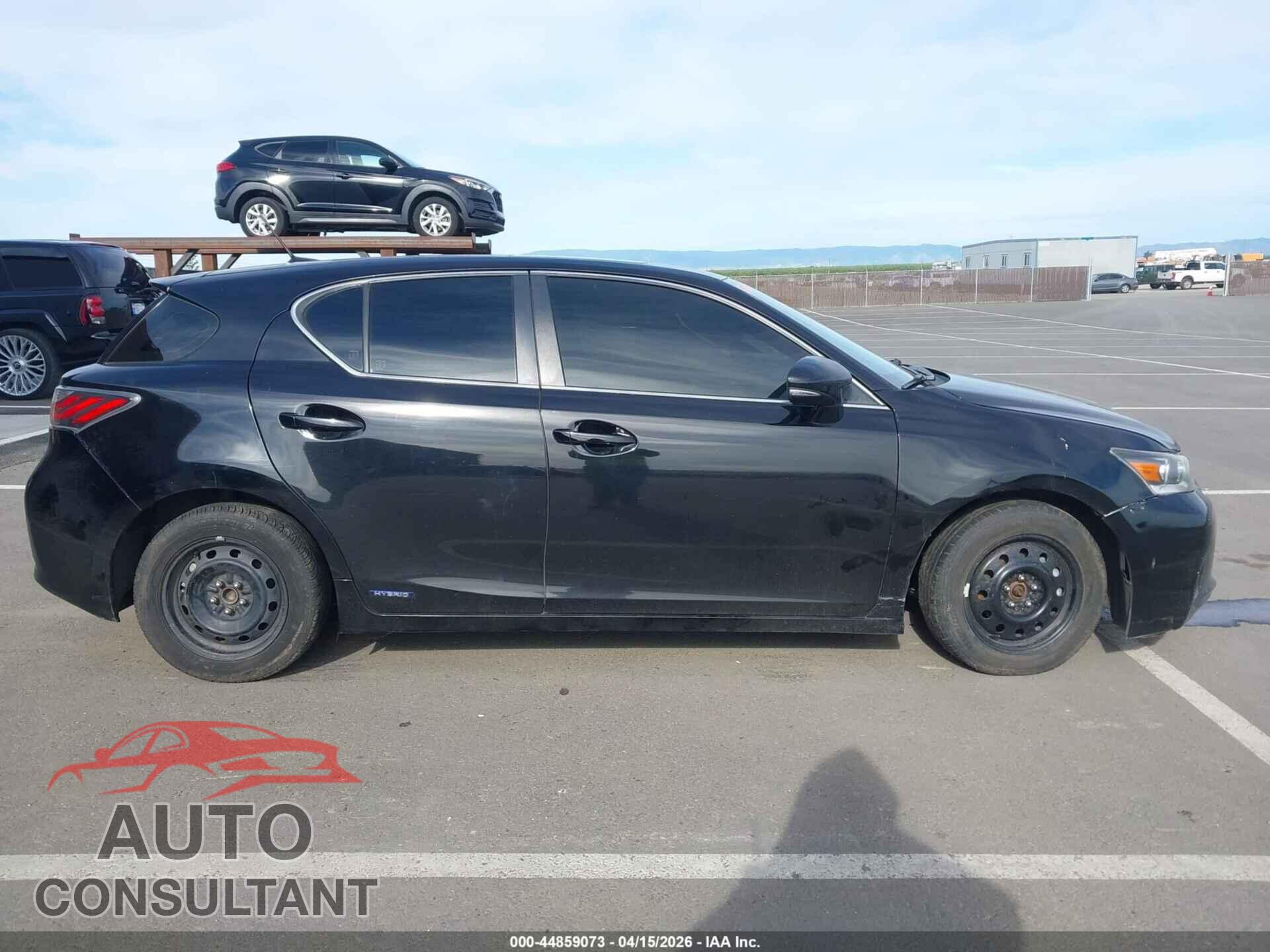 LEXUS CT 200H 2013 - JTHKD5BH6D2160308