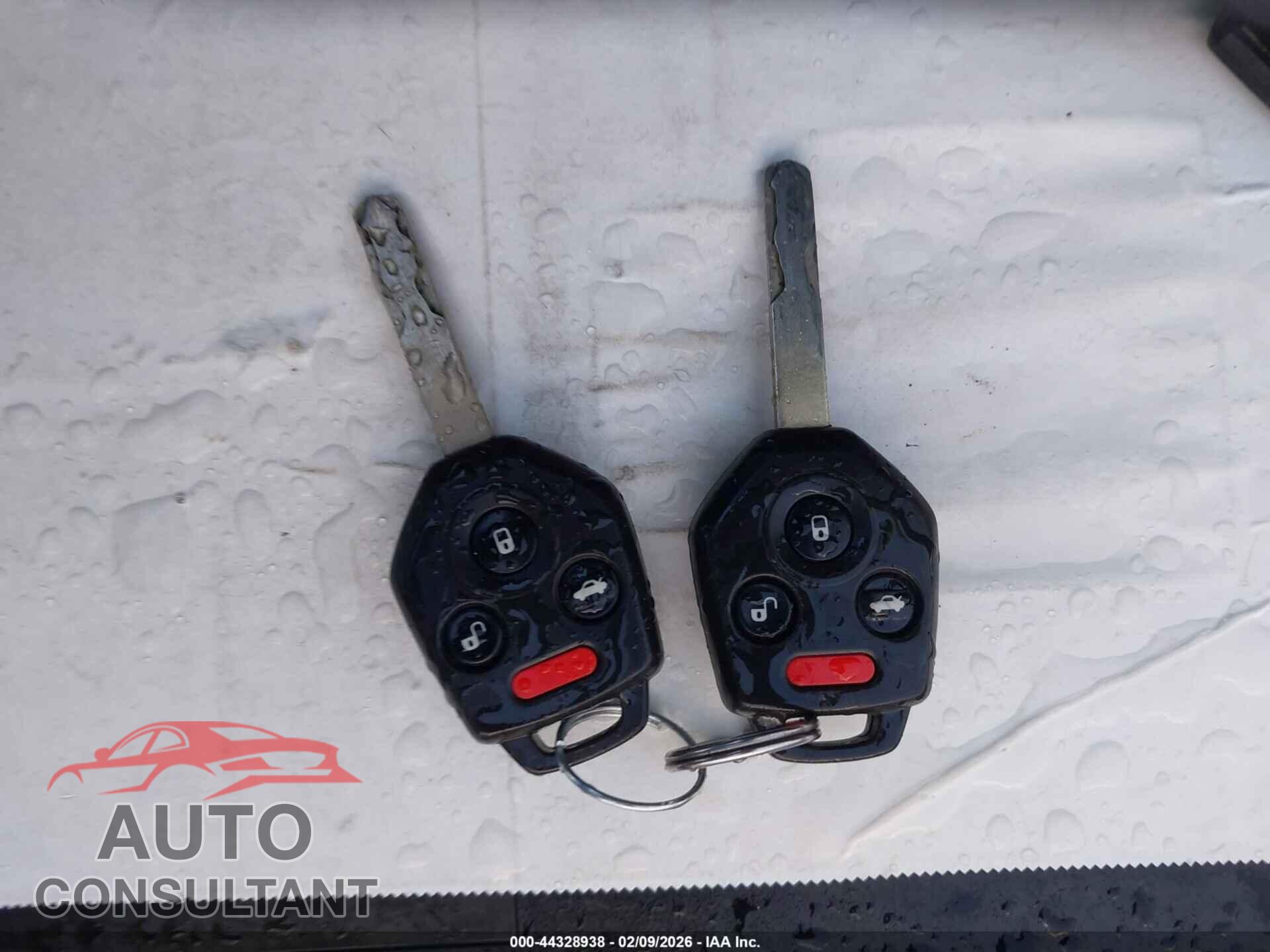 SUBARU OUTBACK 2012 - 4S4BRBCC6C3216997