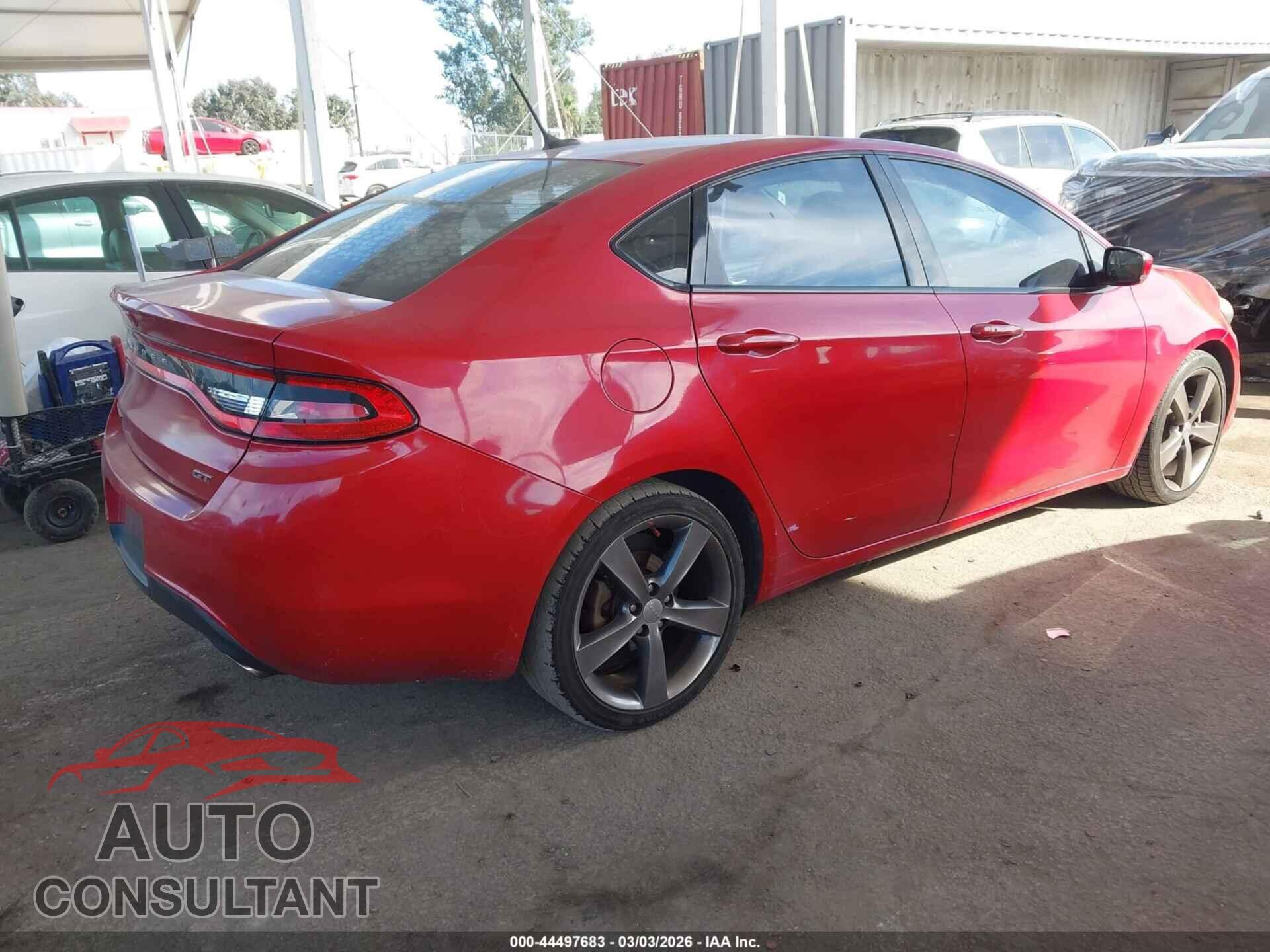 DODGE DART 2014 - 1C3CDFEB7ED919528
