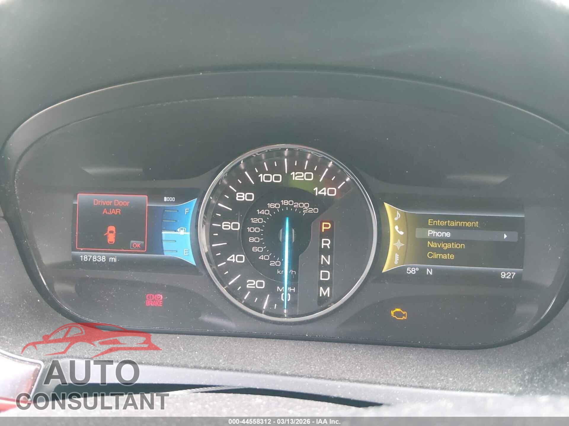 FORD EDGE 2012 - 2FMDK4KC9CBA66037