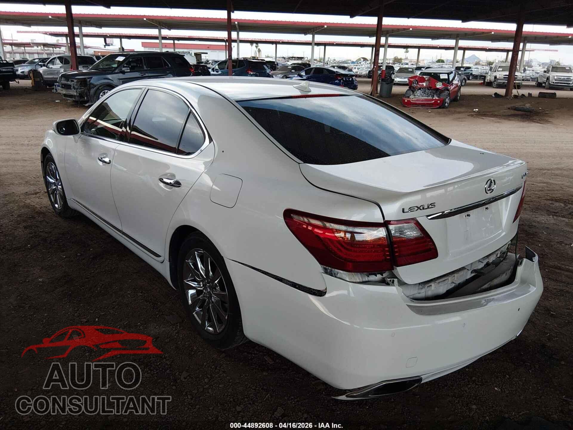 LEXUS LS 460 2010 - JTHBL5EF7A5094018