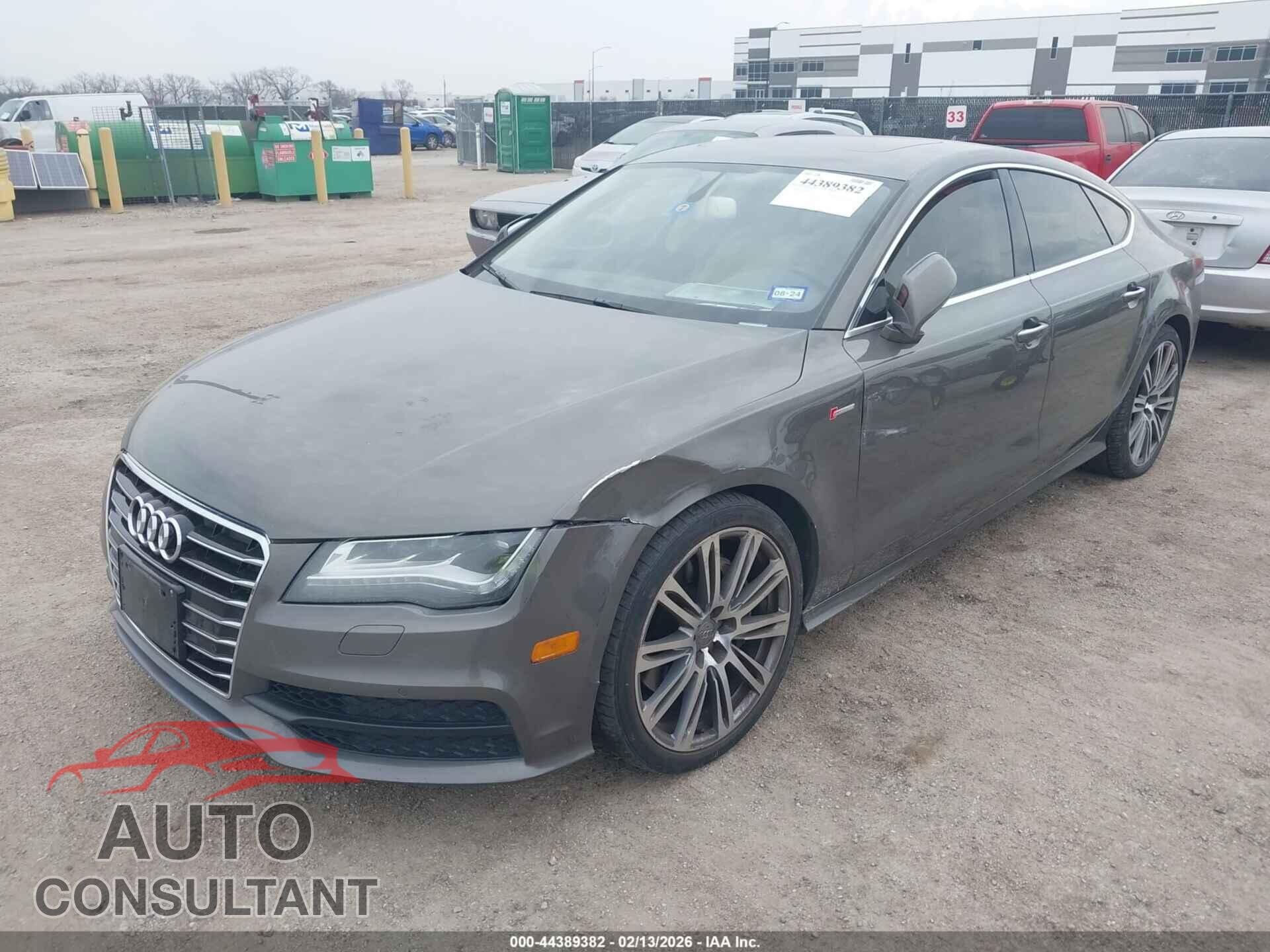 AUDI A7 2012 - WAUSGAFC3CN001191