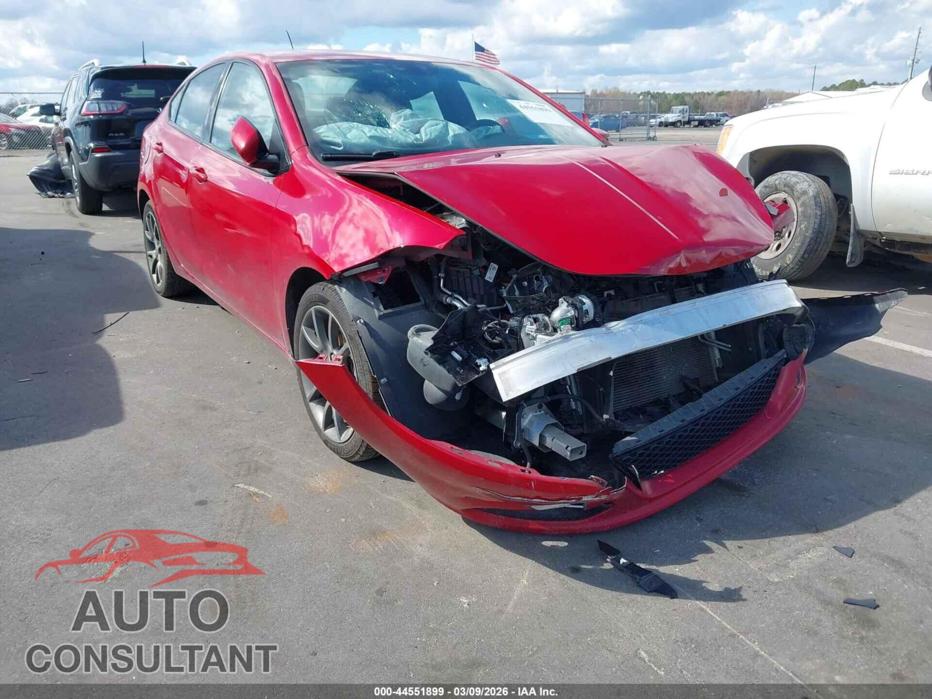 DODGE DART 2014 - 1C3CDFBB3ED868971