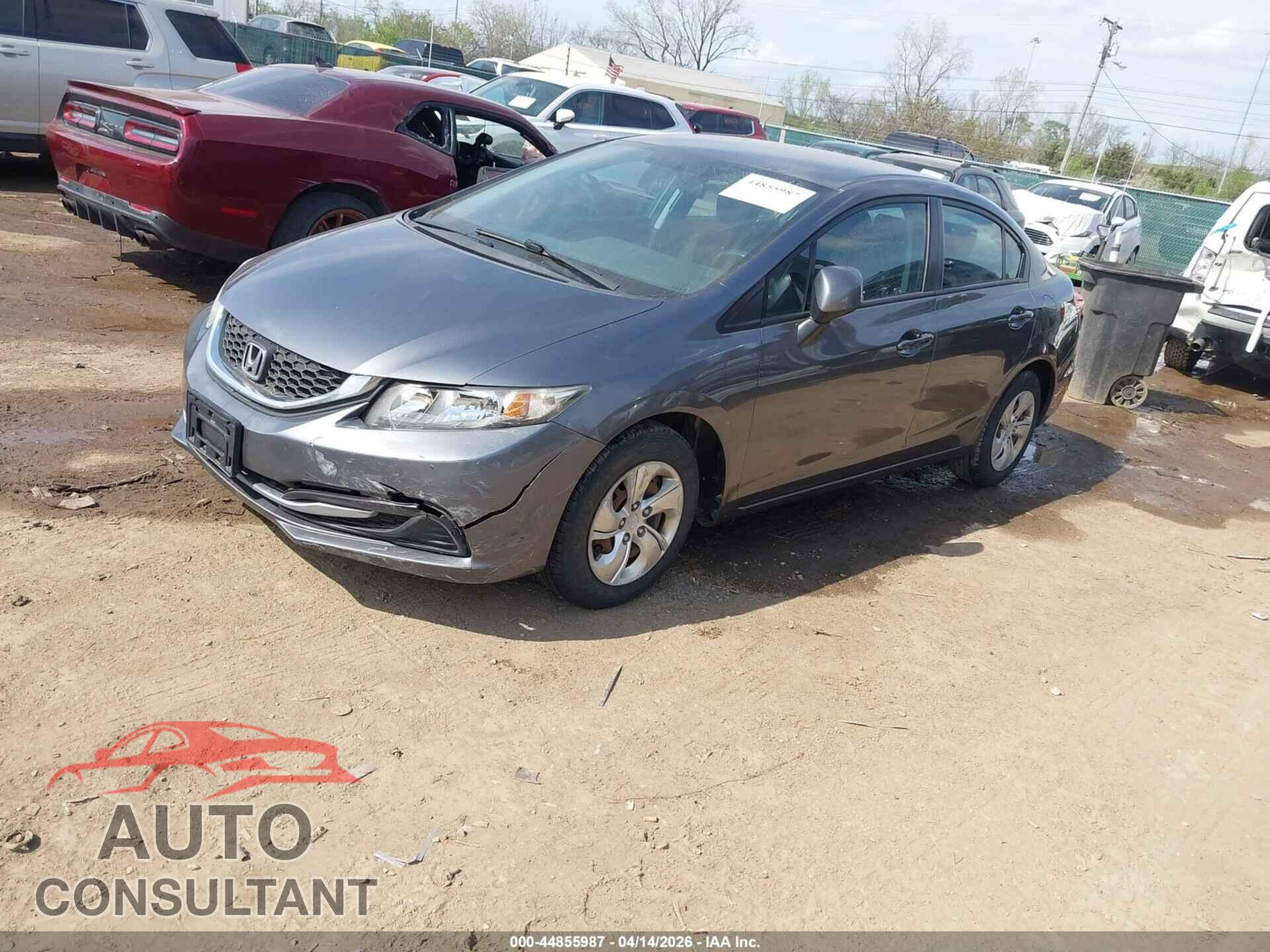 HONDA CIVIC 2013 - 19XFB2F56DE100426