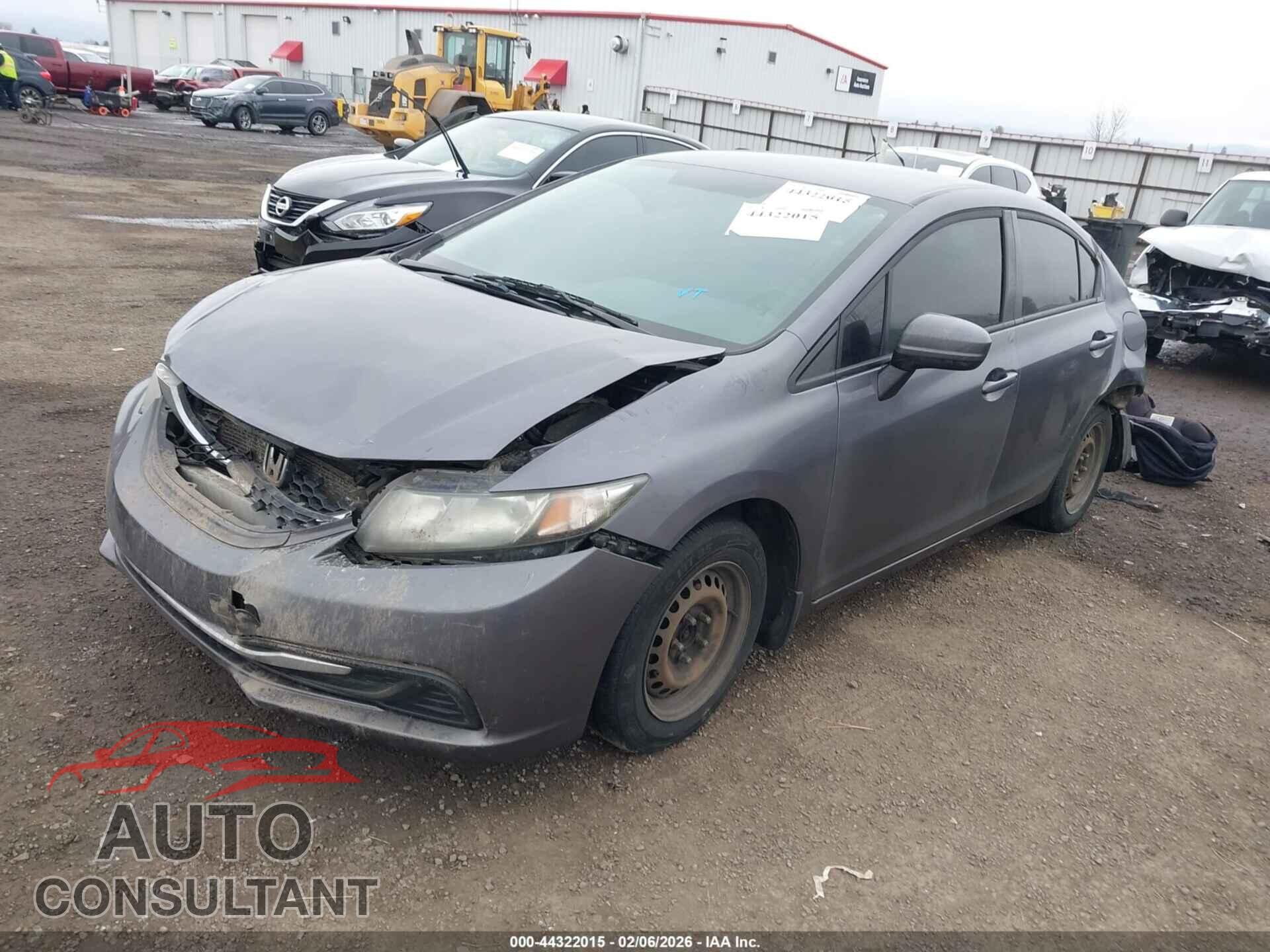 HONDA CIVIC 2014 - 19XFB2F56EE221989