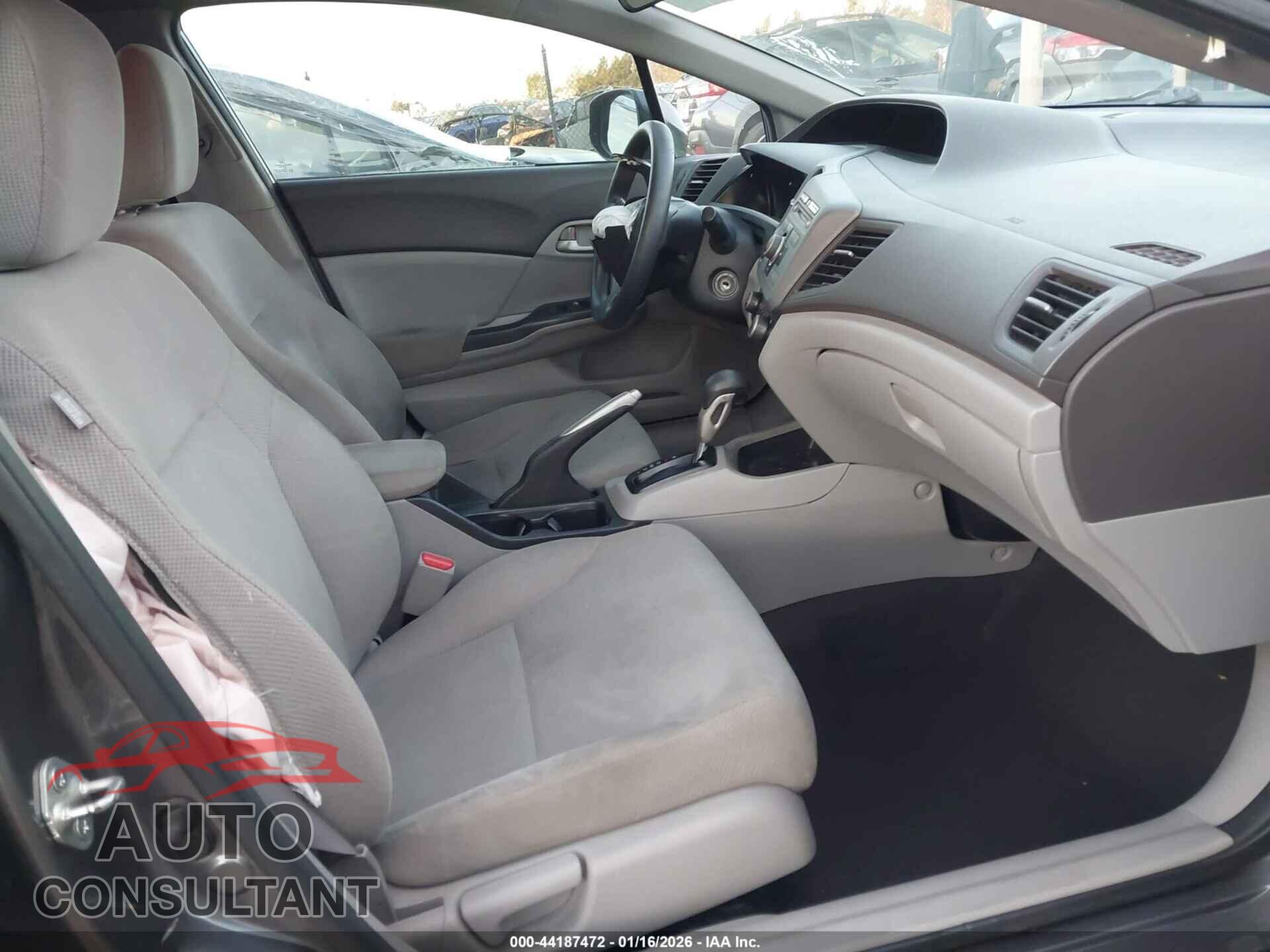 HONDA CIVIC 2012 - 2HGFB2F56CH314563