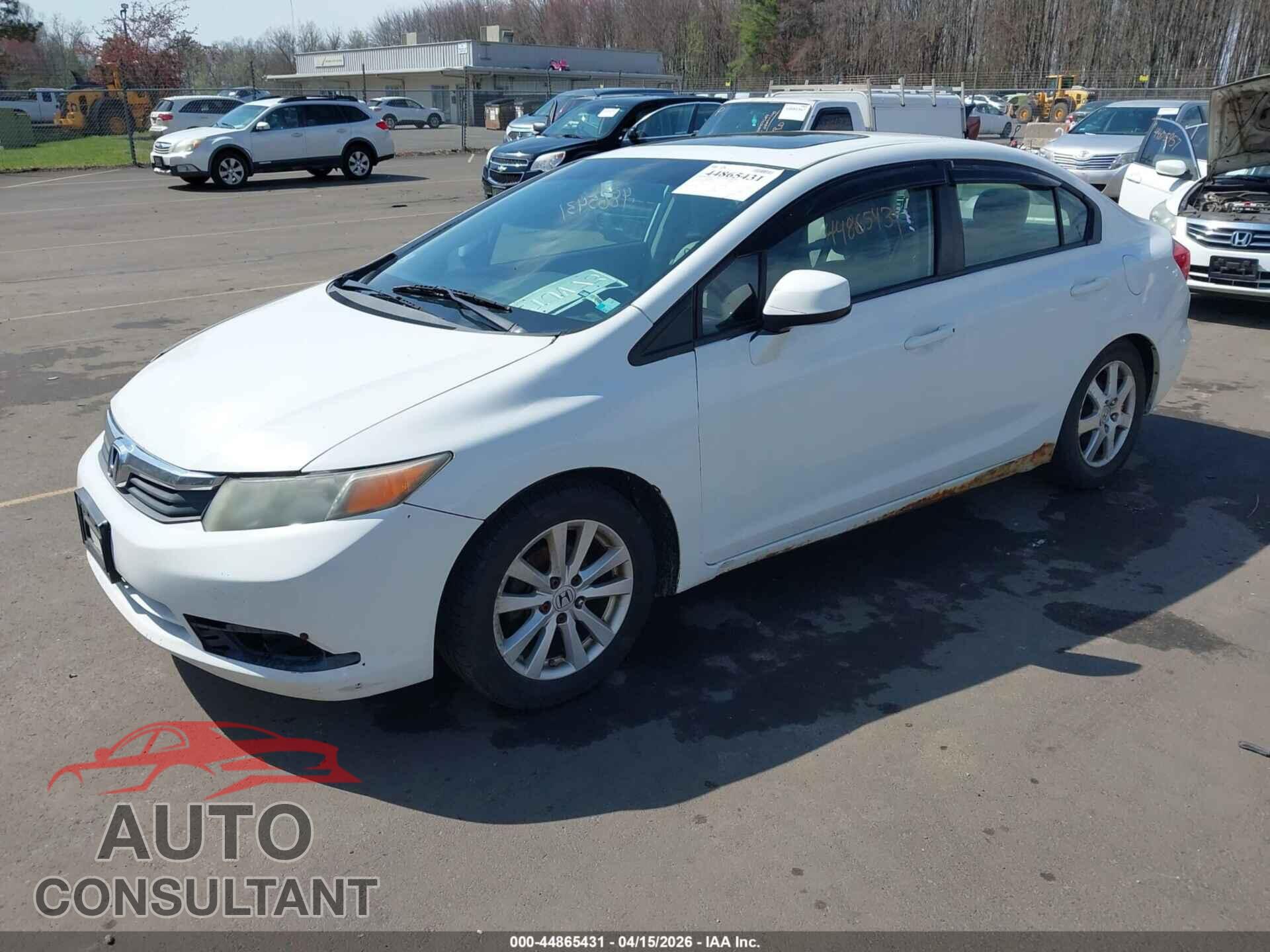 HONDA CIVIC 2012 - 2HGFB2F89CH545712