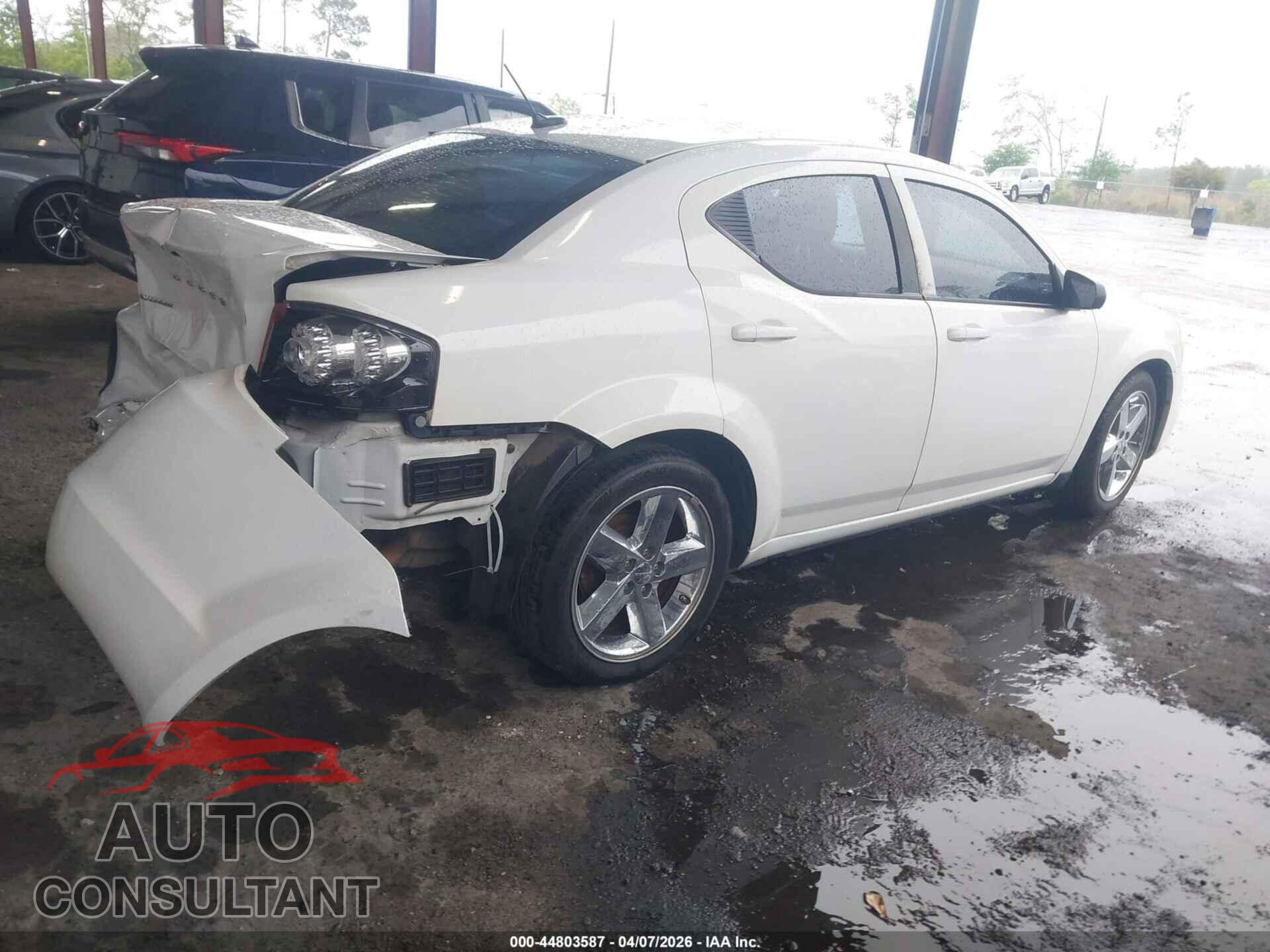 DODGE AVENGER 2012 - 1C3CDZAB8CN270109