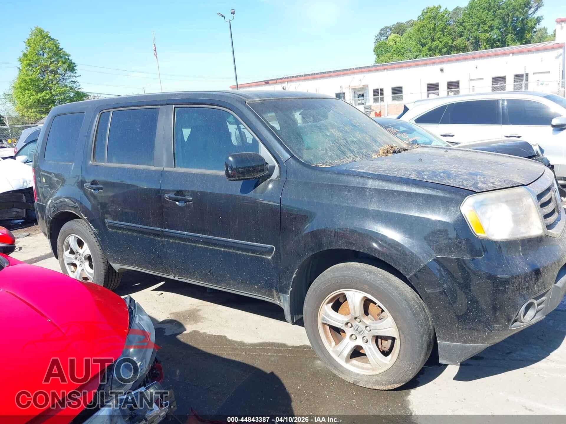 HONDA PILOT 2012 - 5FNYF4H54CB007726