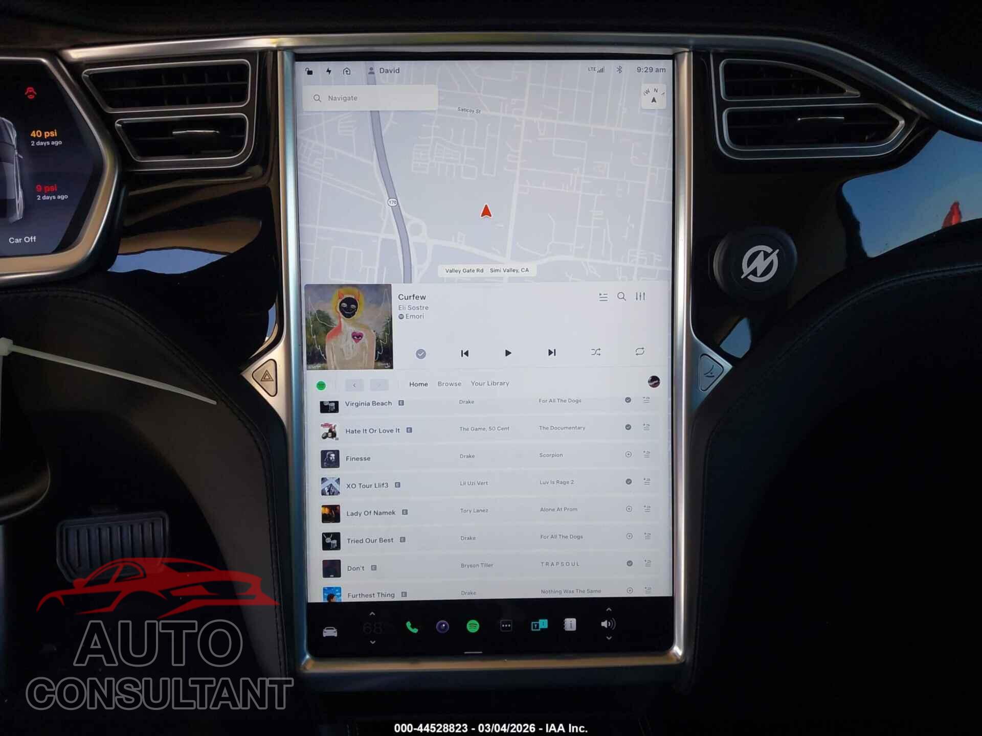 TESLA MODEL S 2013 - 5YJSA1CG0DFP27490
