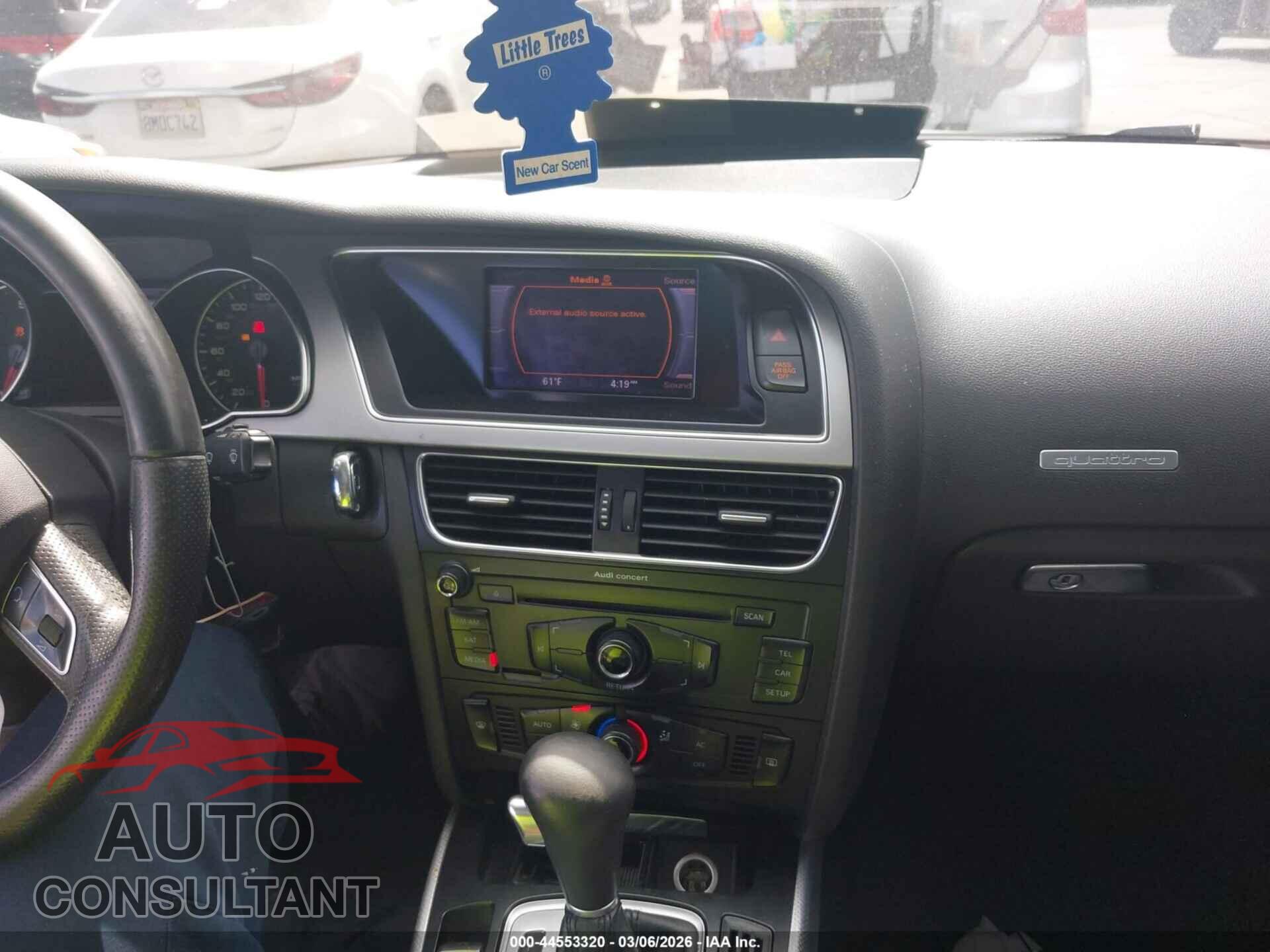 AUDI A5 2012 - WAUCFAFRXCA041769